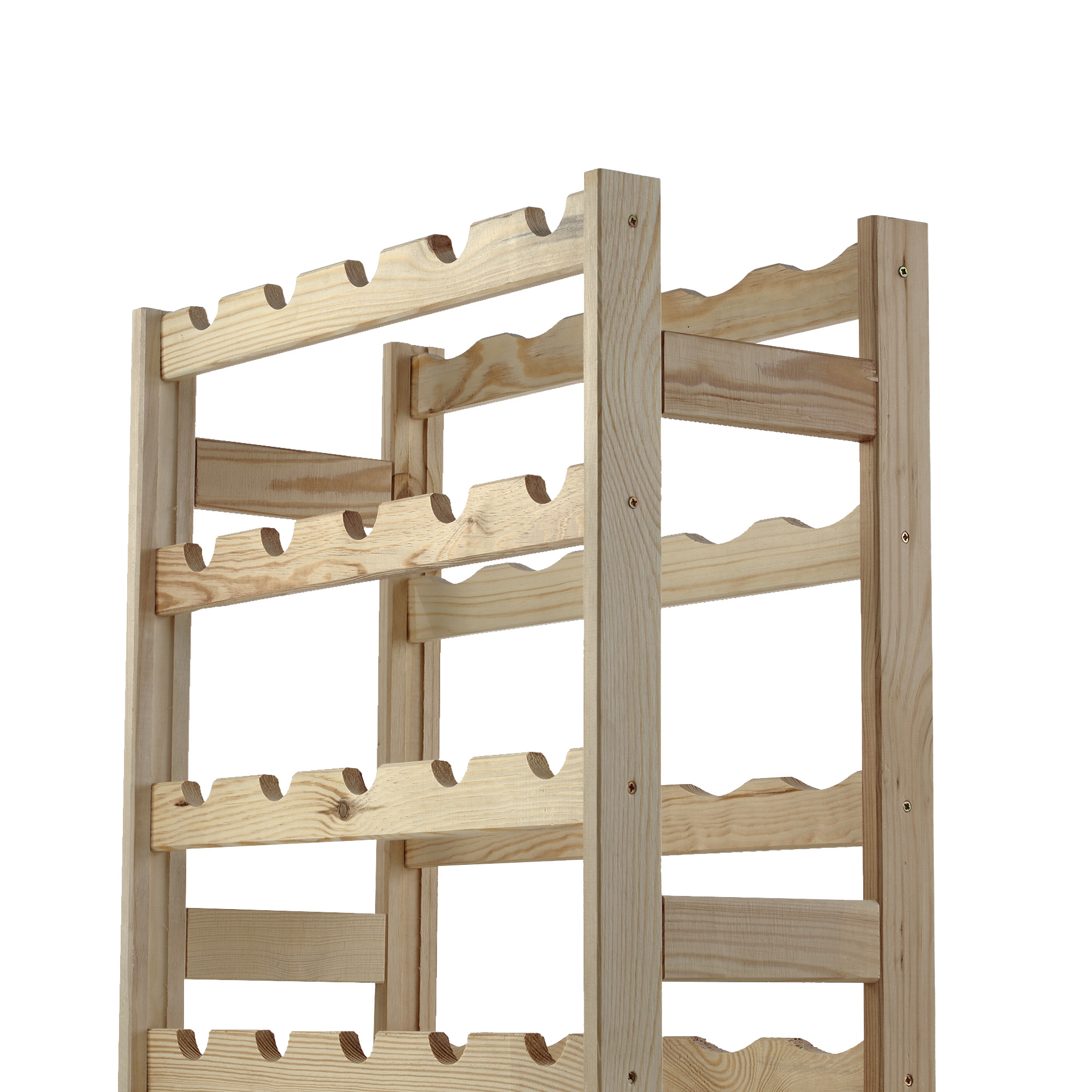 Drewniany regał na wino Carpi 54 x 25 cm