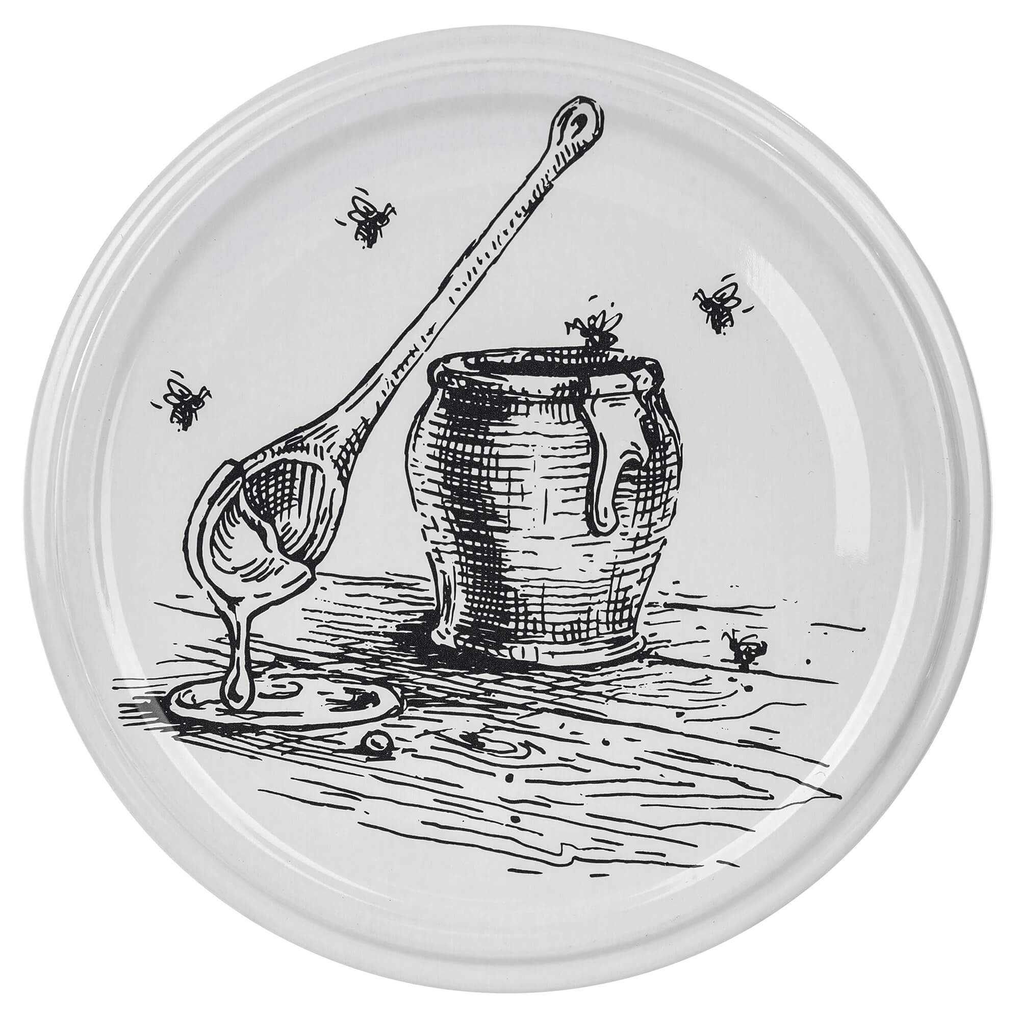 Słoiki na przetwory Denia 250ml 10szt 82mm + wieczko "Słój z miodem"