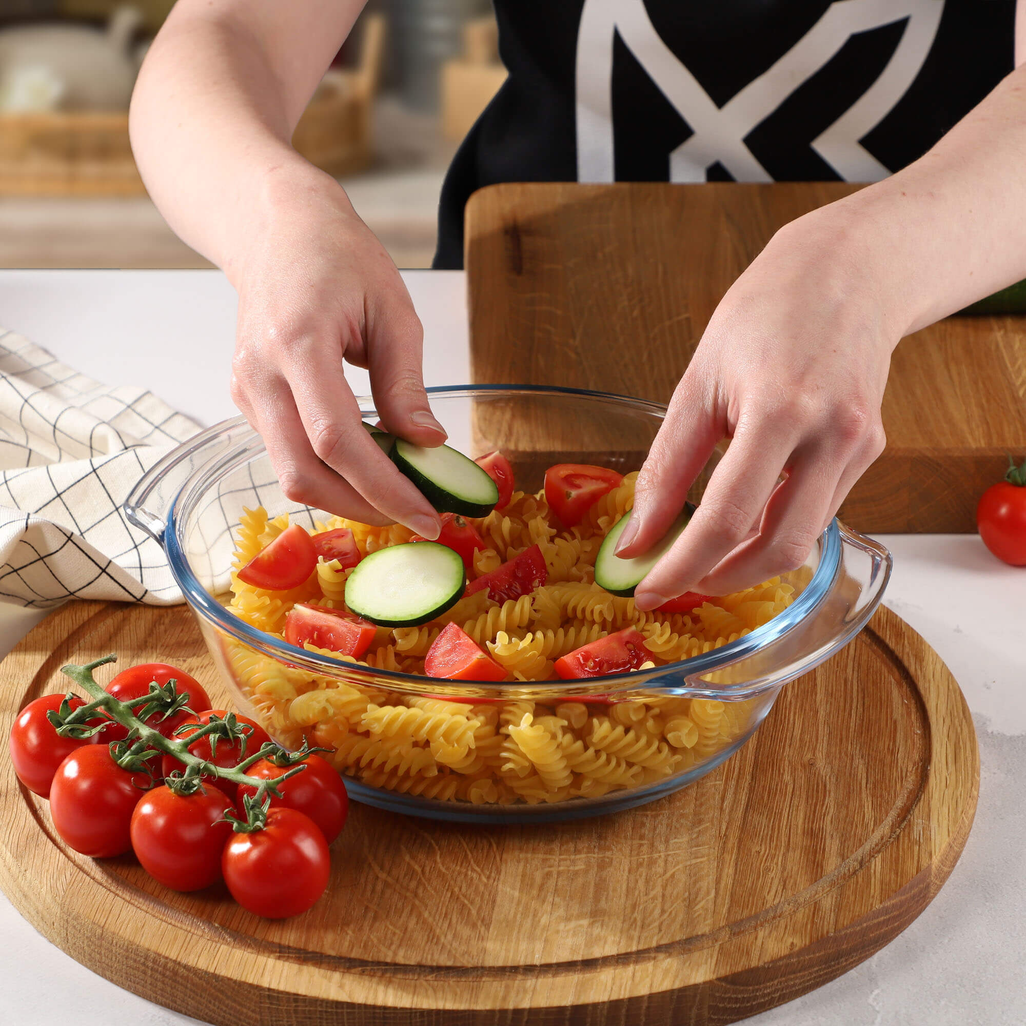 Naczynie żaroodporne 2.4L, okrągłe