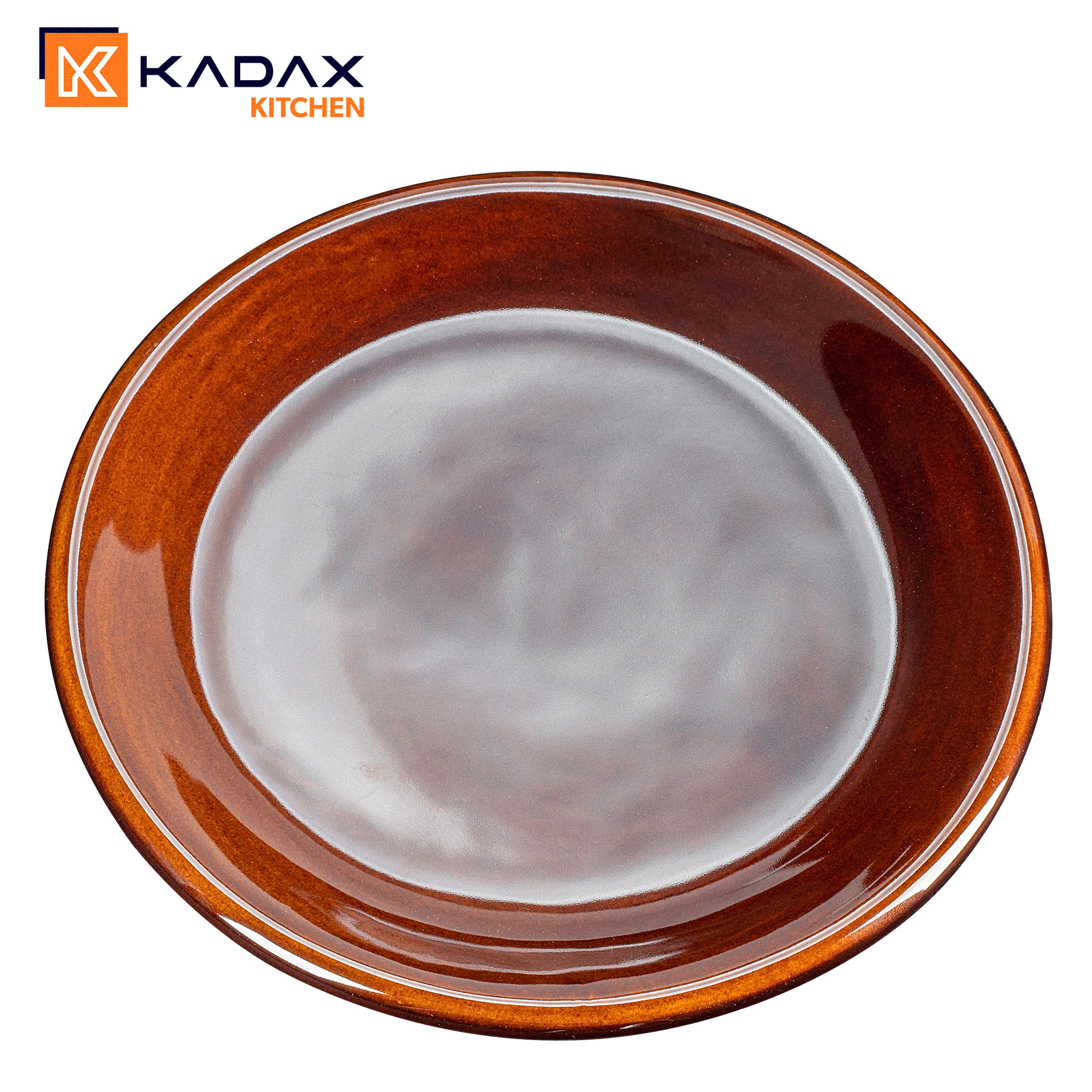 Talerz kamionkowy płytki Olympia 24 cm