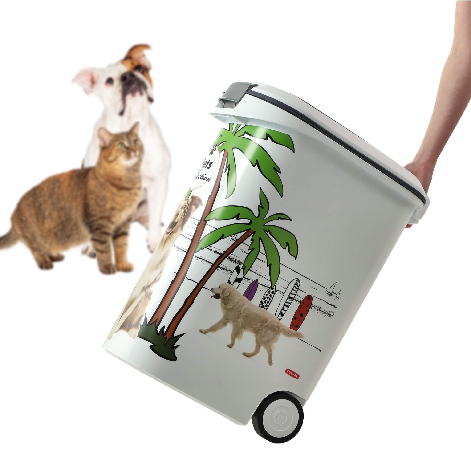 Pojemnik na karmę dla psa Curver Pet Life 54L