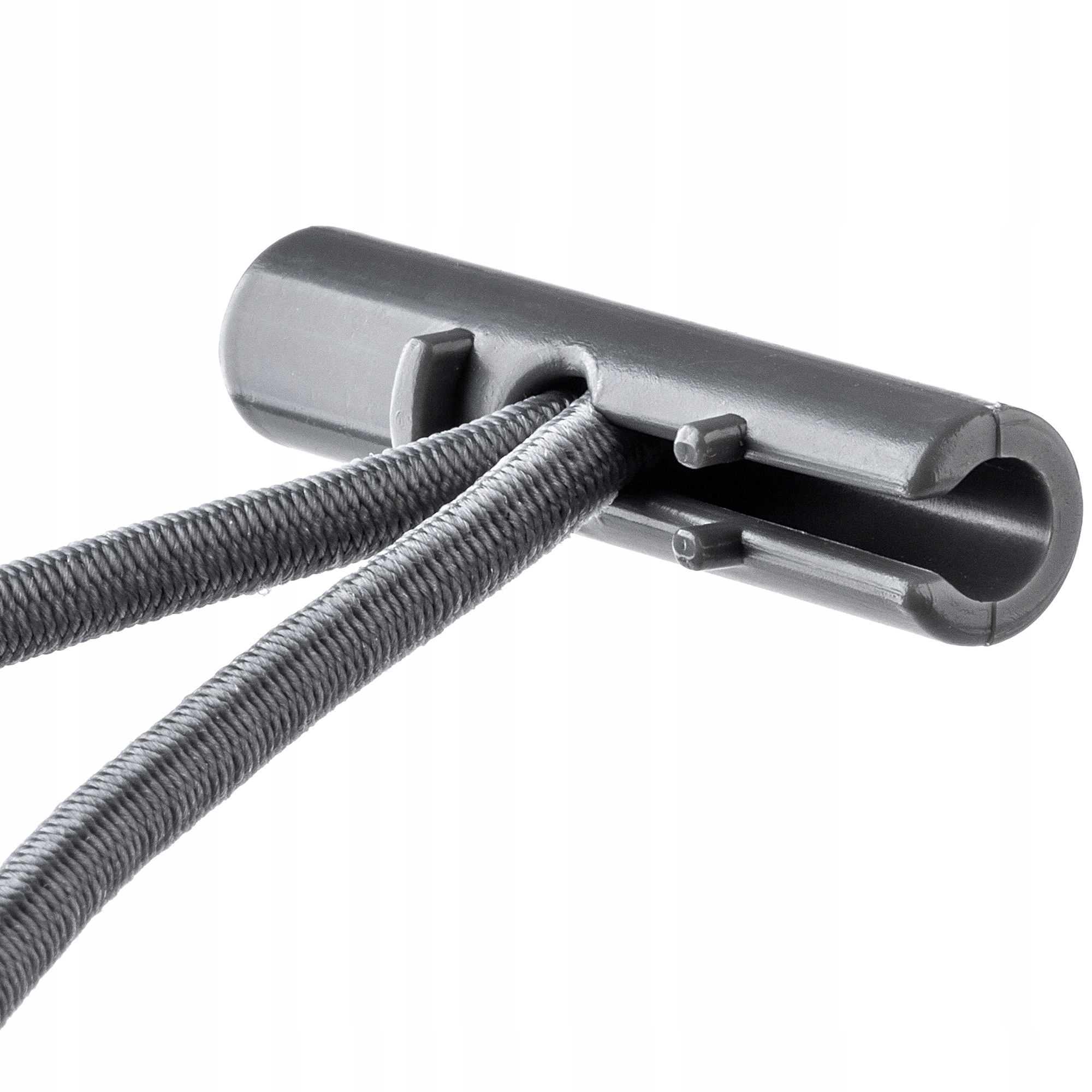 Guma elastyczna z zapadką 20 x 4 cm, szara 10 szt.