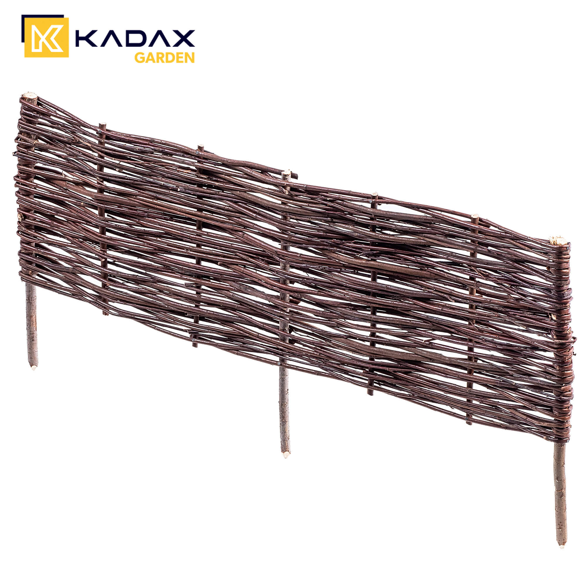 Palisada ogrodowa wiklinowa Sand 100 x 40 cm