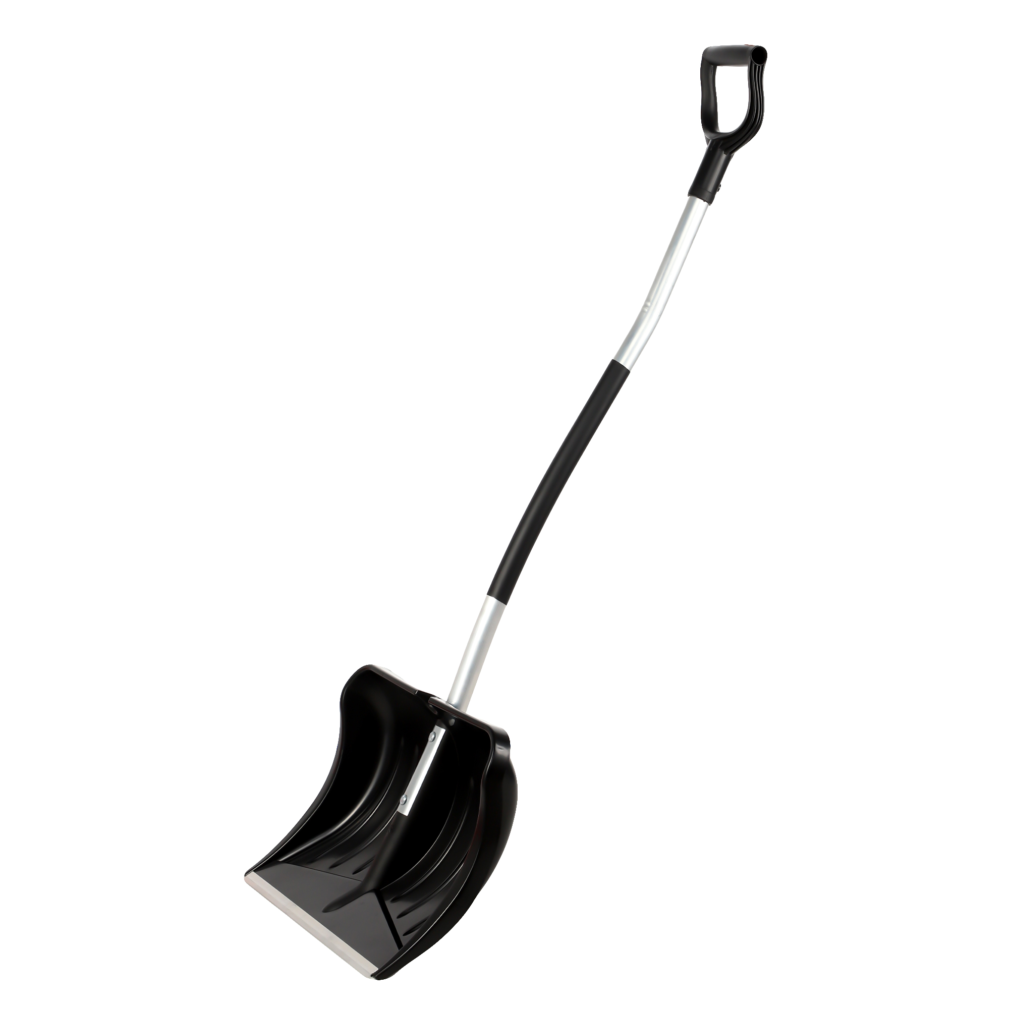 Zestaw do odśnieżania szufla czarna + saperka teleskopowa czarna