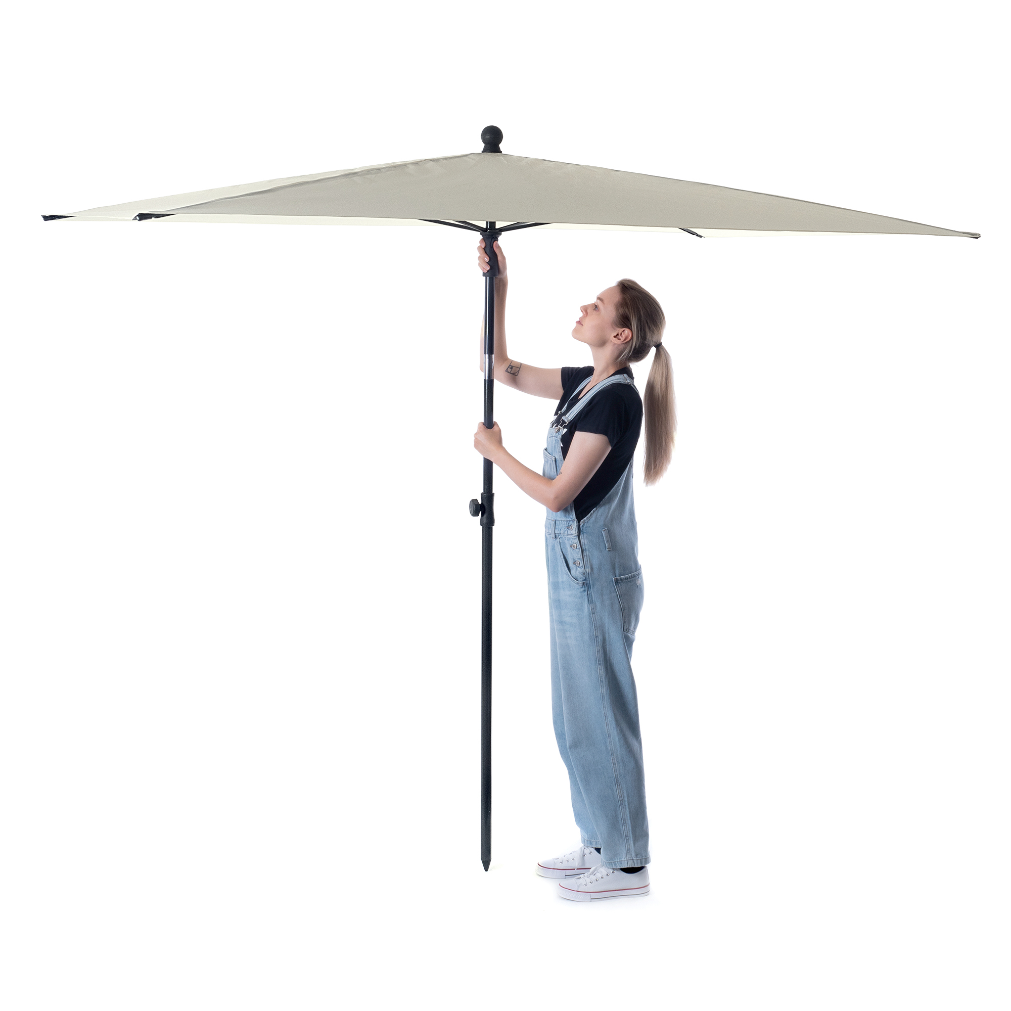 Parasol balkonowy Talaia beżowy 210x140cm
