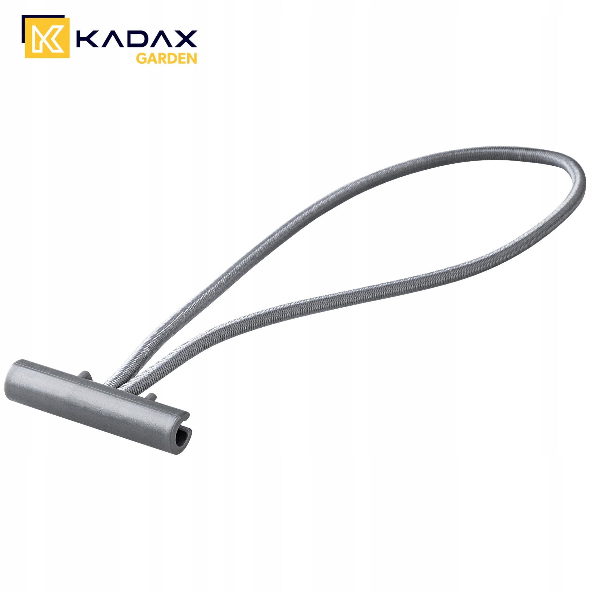 Guma elastyczna z zapadką 20 x 4 cm, szara 10 szt.