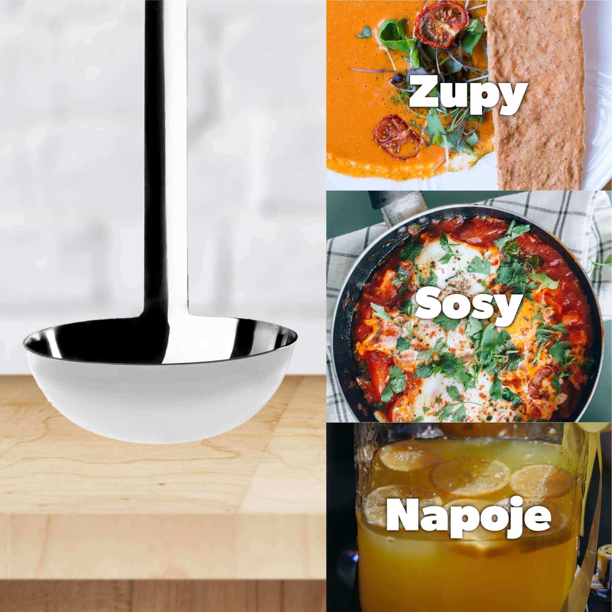 Nabierka do zup i sosów Kebal 10 cm/190 ml, 2 szt.