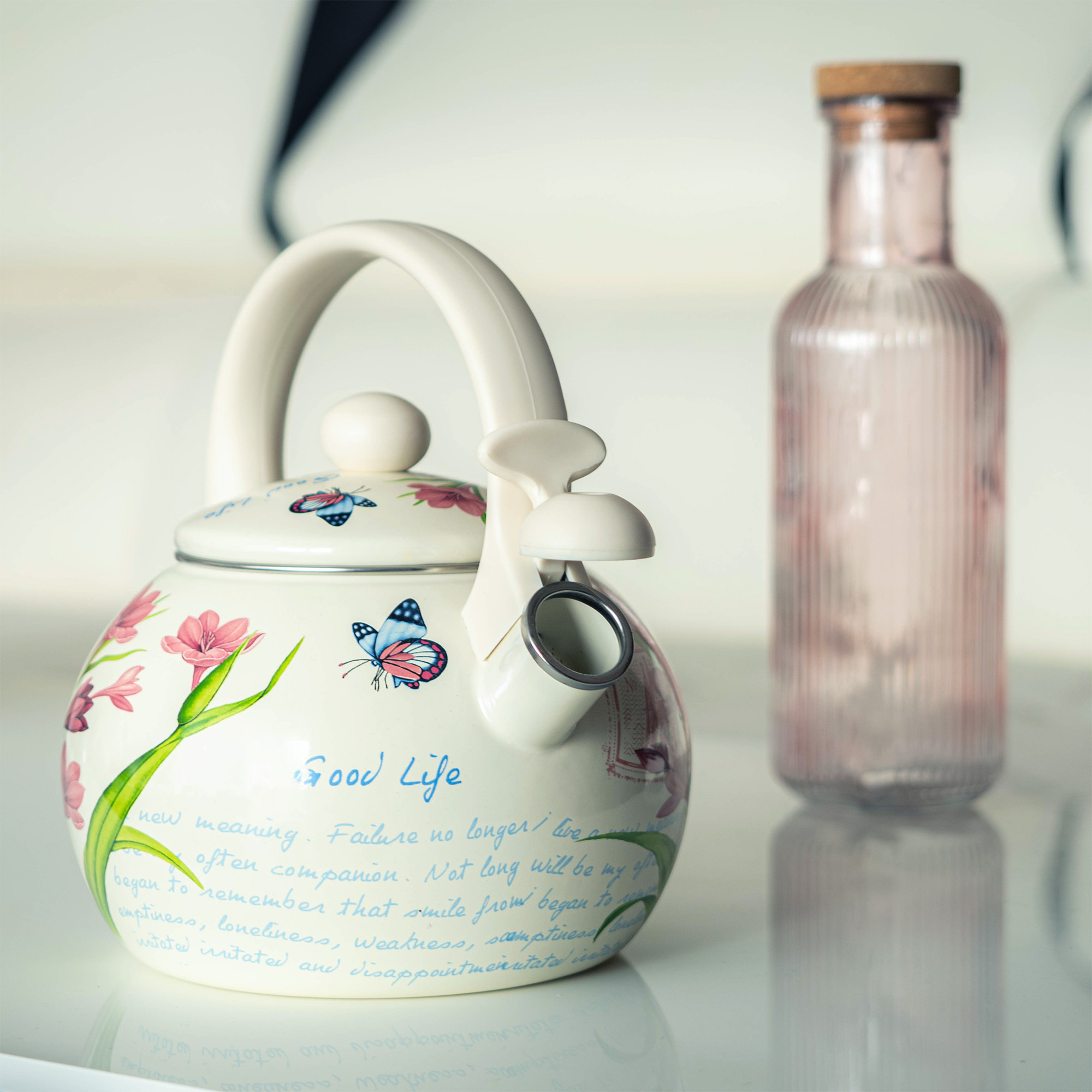 Czajnik emaliowany Cusset 2.2L krokus