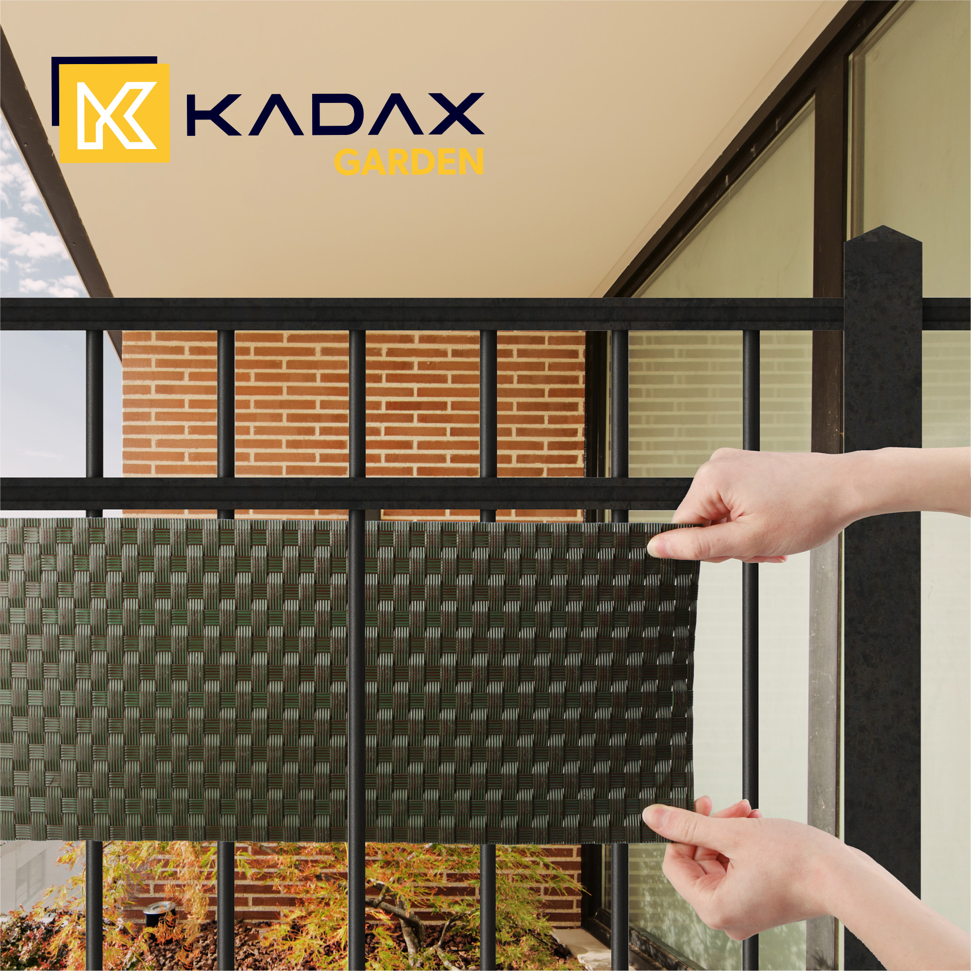 Taśma ogrodzeniowa 19 x 255 cm, zielona