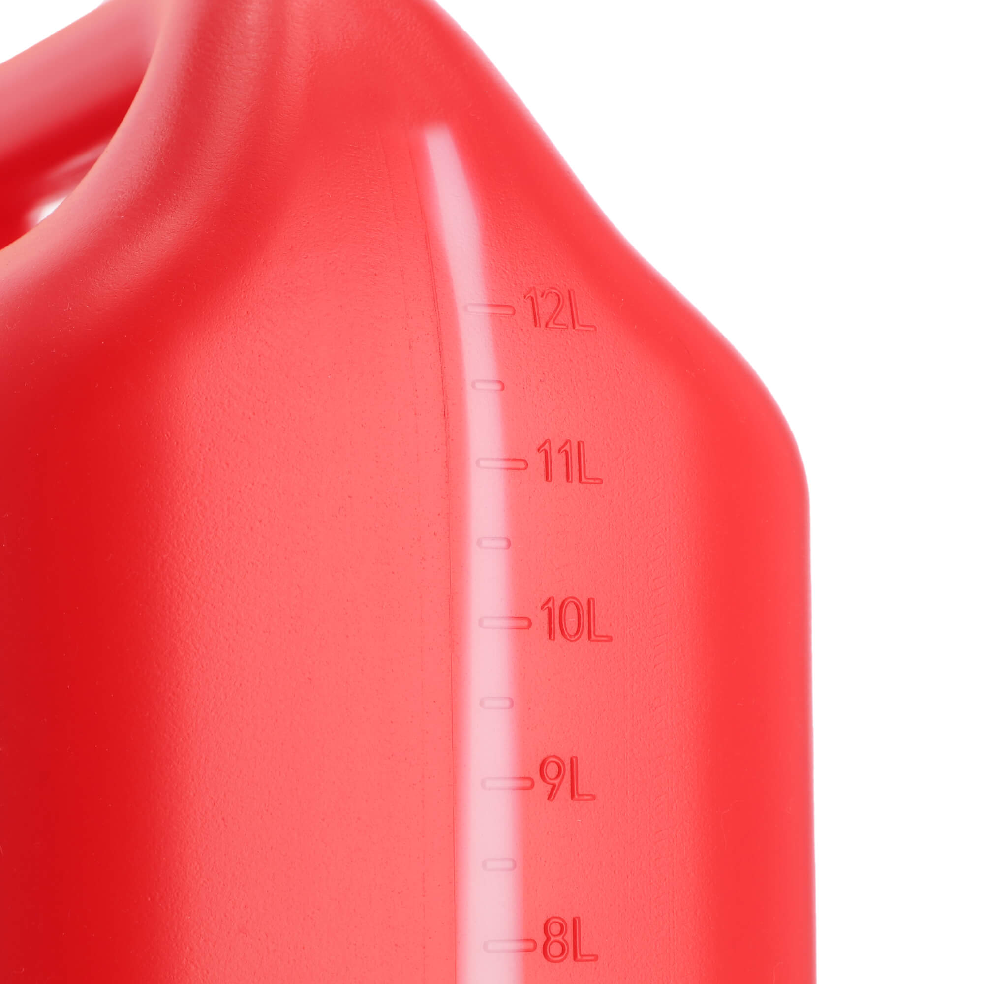 Kanister na paliwo + lejek 12L, czerwony