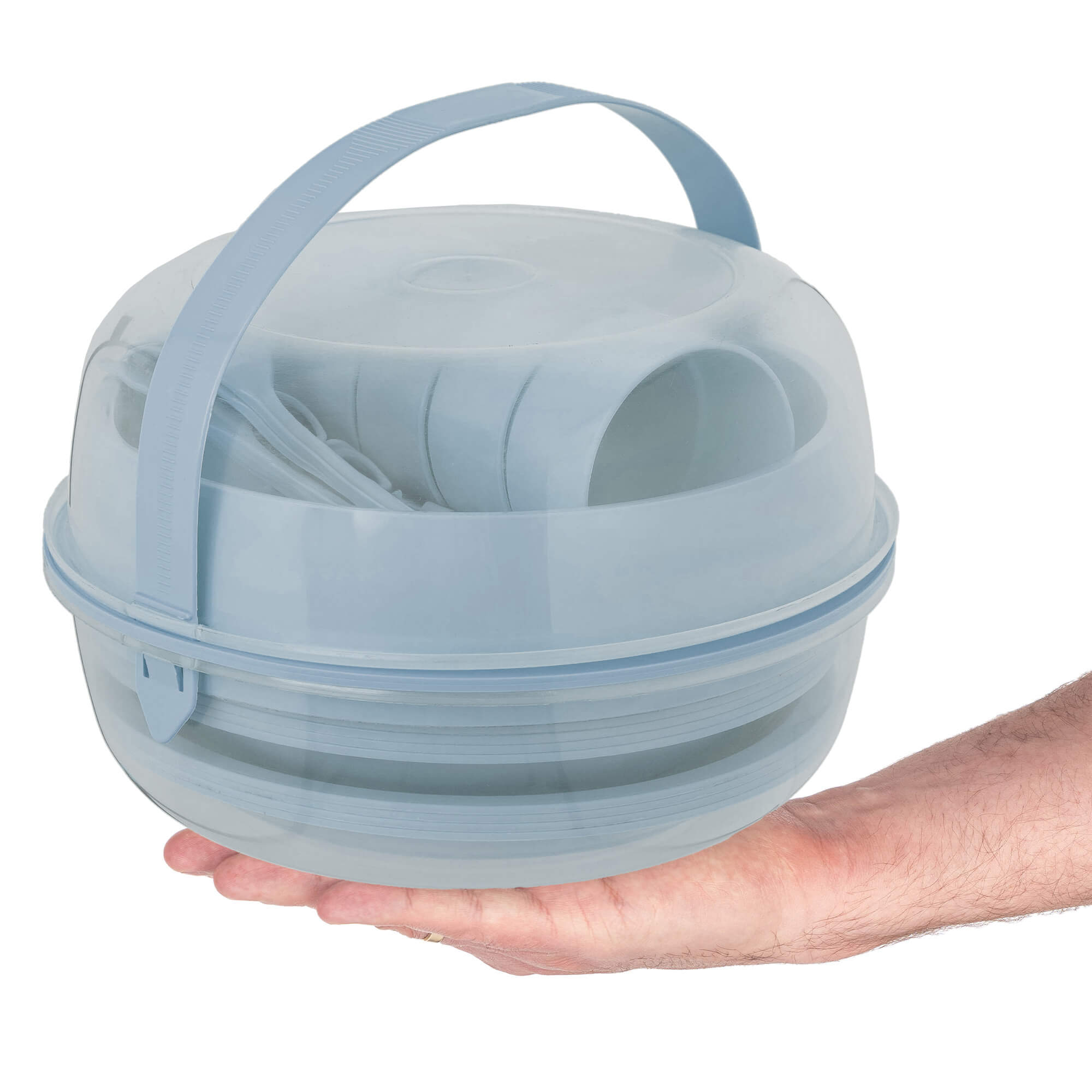 Zestaw kempingowy Curver Camping Set niebieski