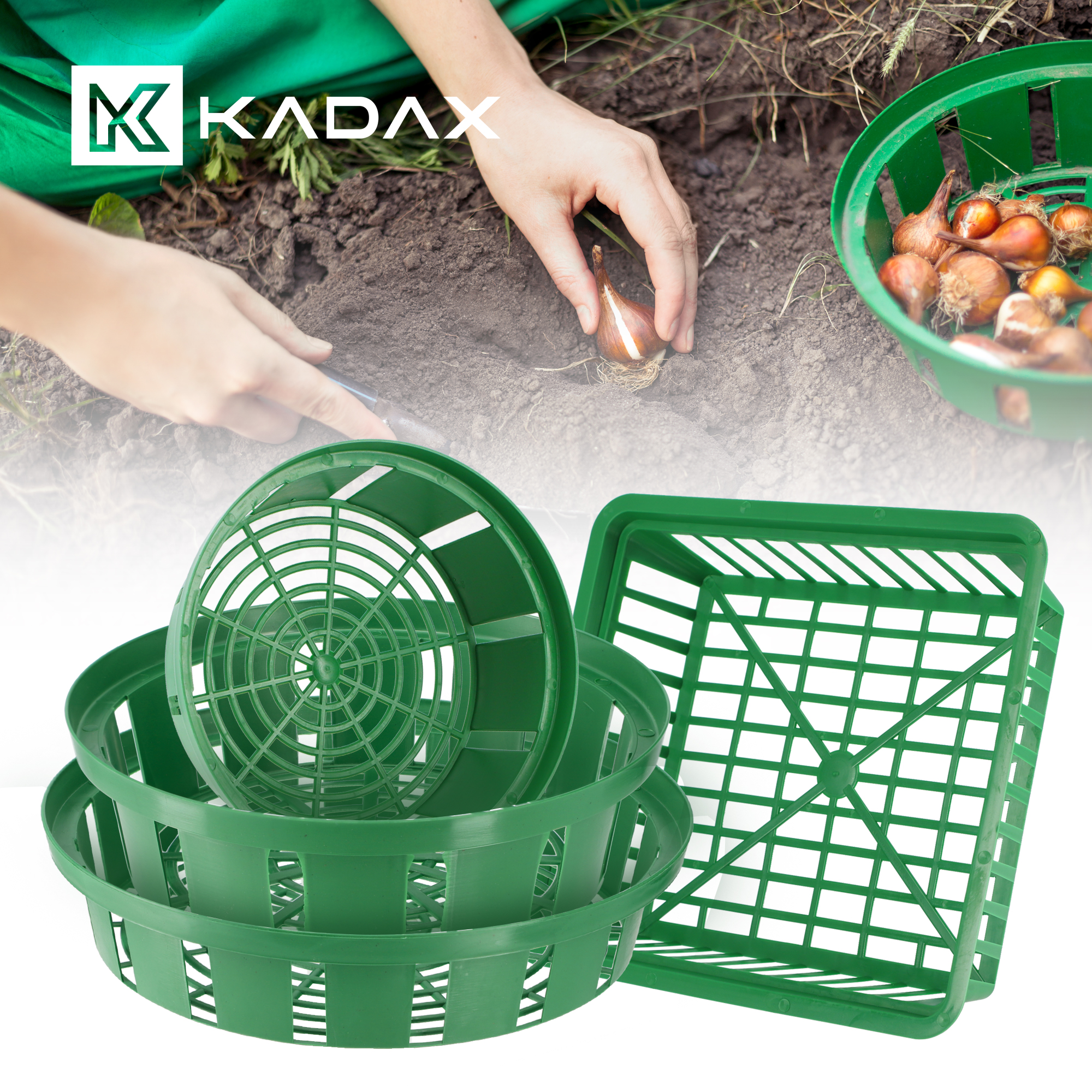 Koszyk do cebulek Julis 30 cm, 10 szt.