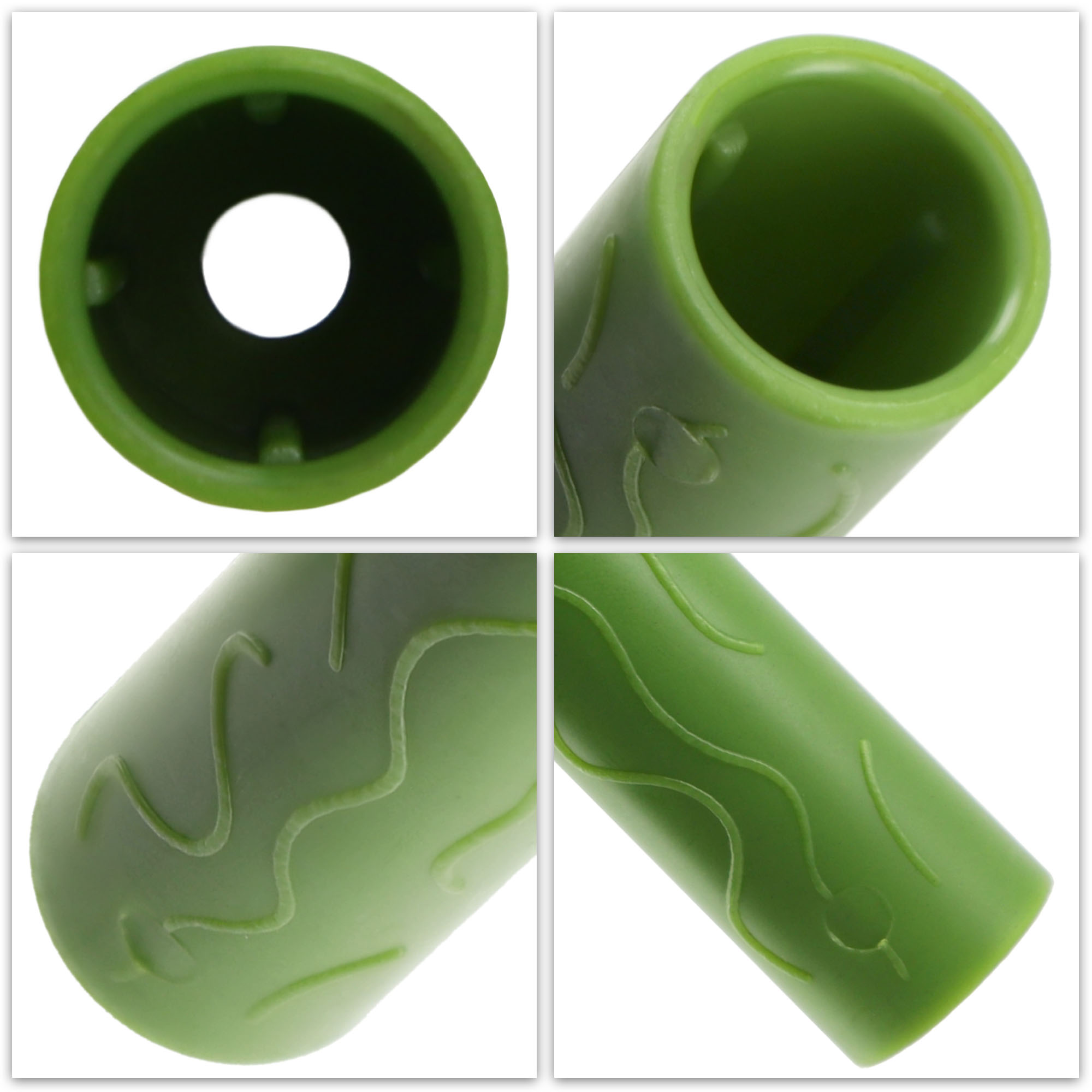 Łącznik prosty do tyczek Lugo 11 mm, zielony, 10 szt.