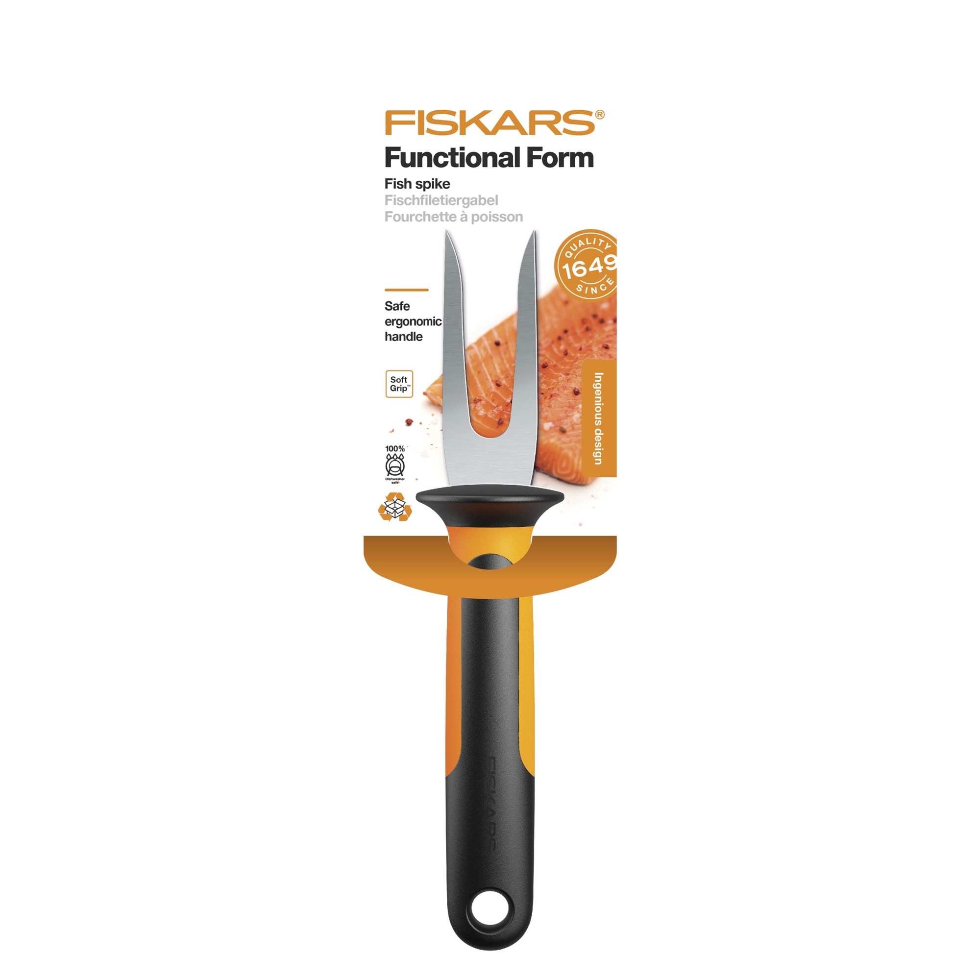 Fiskars 1057547 FF Widelec do ryb 7 cm