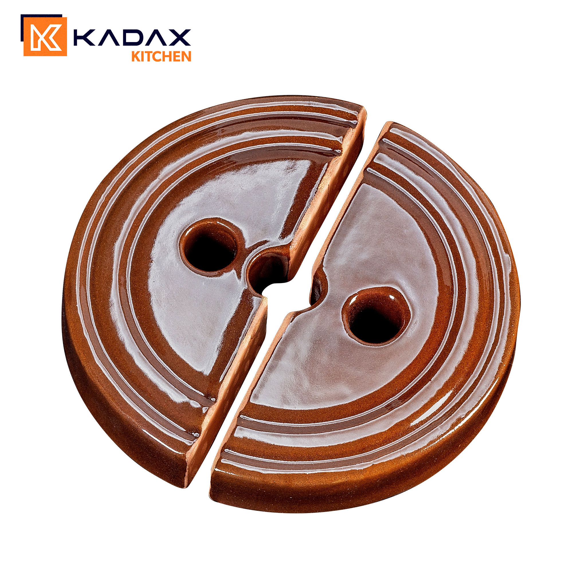 Kamień dociskowy kamionkowy Helios 14 cm, 2szt