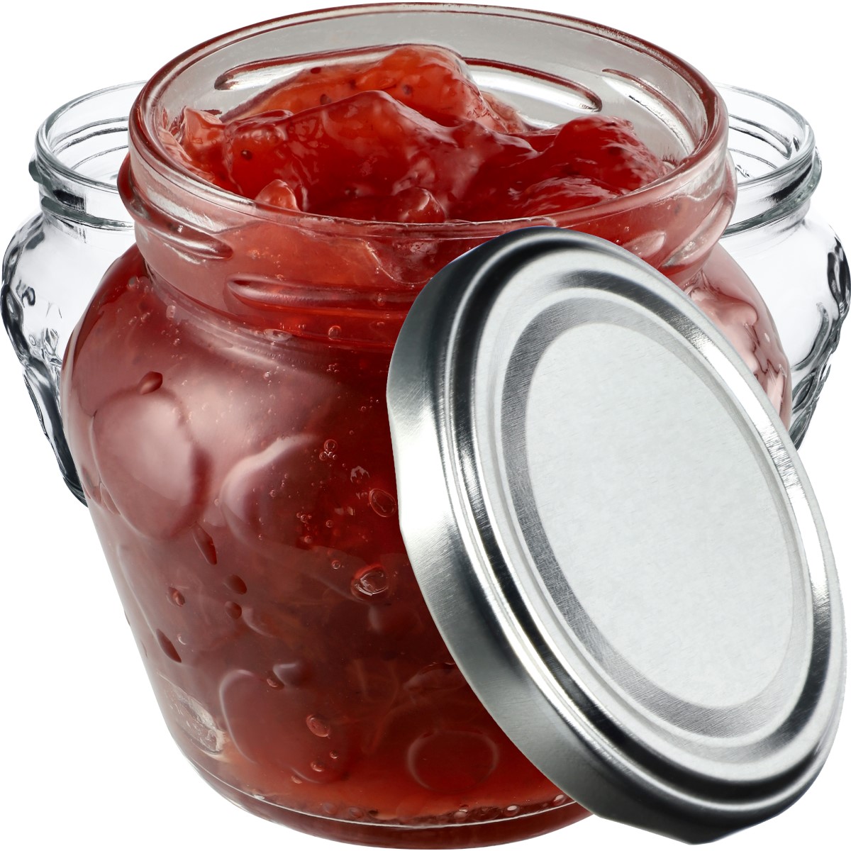 Słoiki Kemi 200ml 50szt 66mm + wieczka srebrne