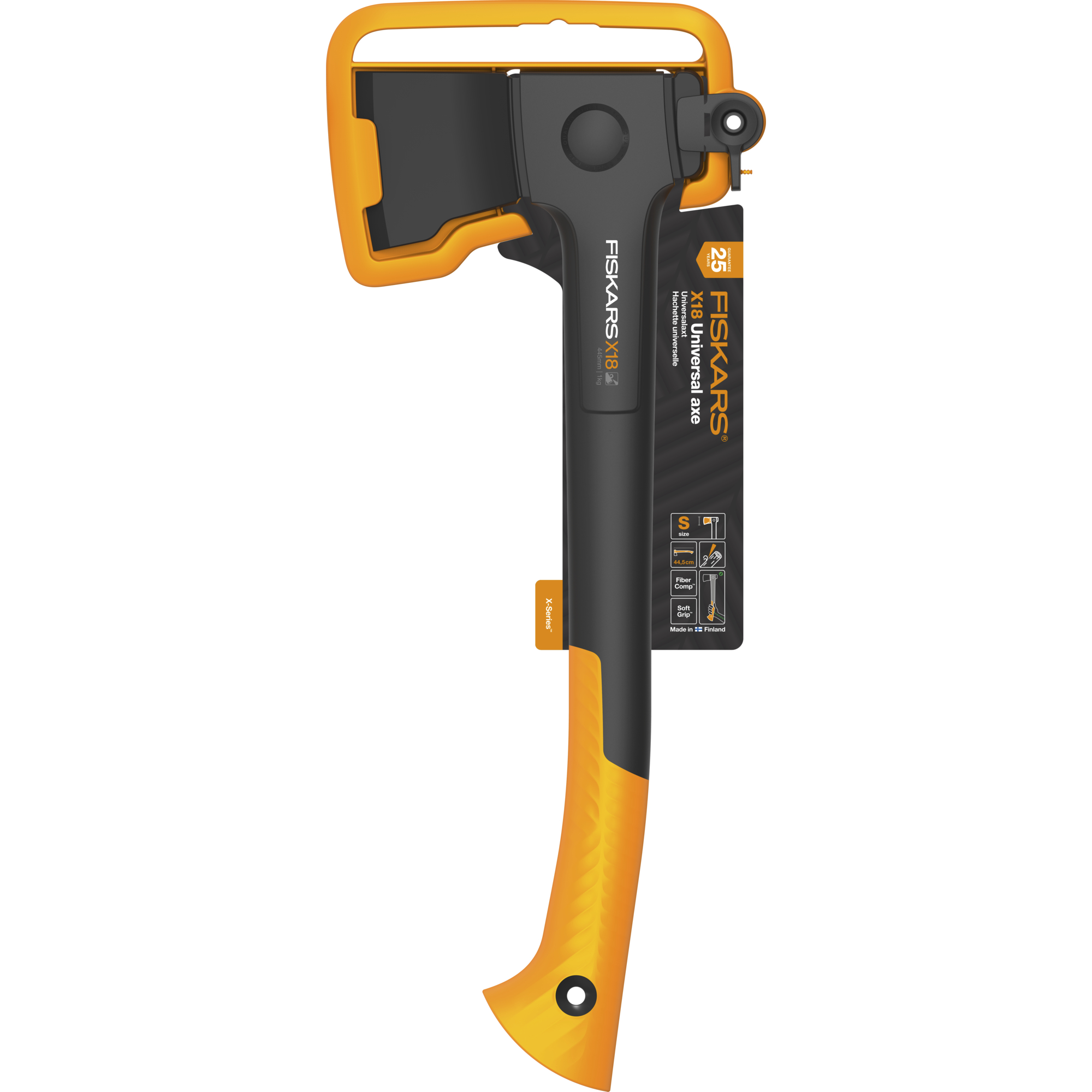 Fiskars 1069103 X-series Siekiera uniwersalna X18, ostrze S