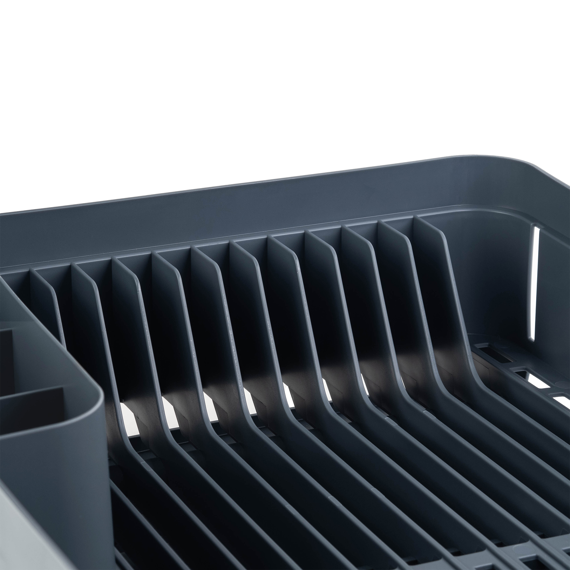 Suszarka do naczyń + mata Teppa ciemny szary