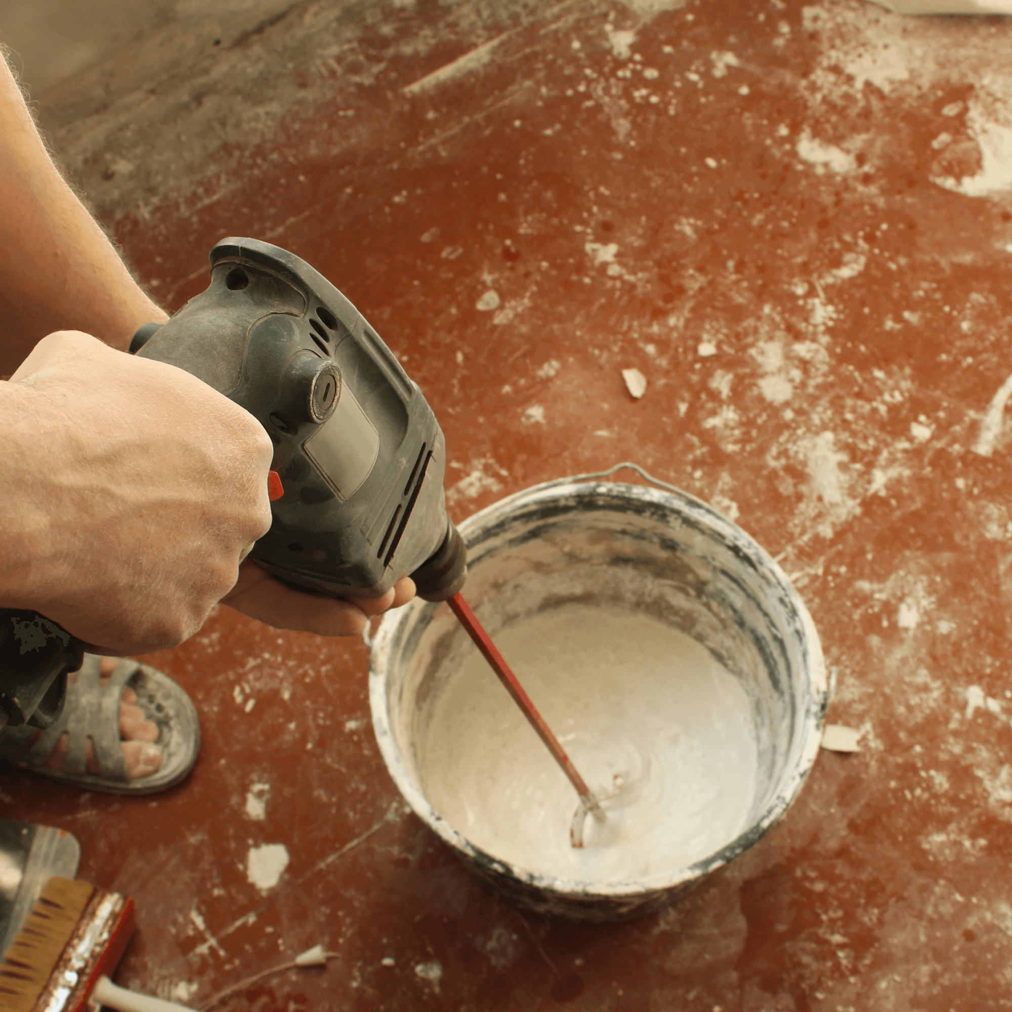 Wiadro budowlane Bado 12L, czarne 5 szt.