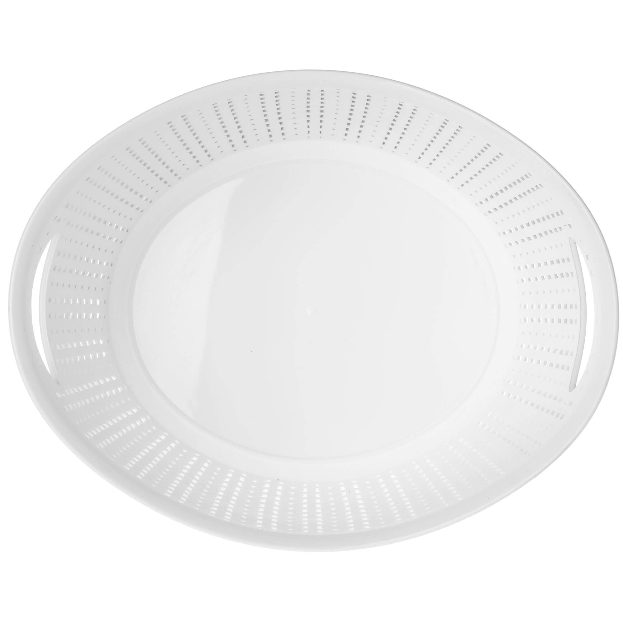 Koszyk plastikowy owalny Malm 3.3L, biały