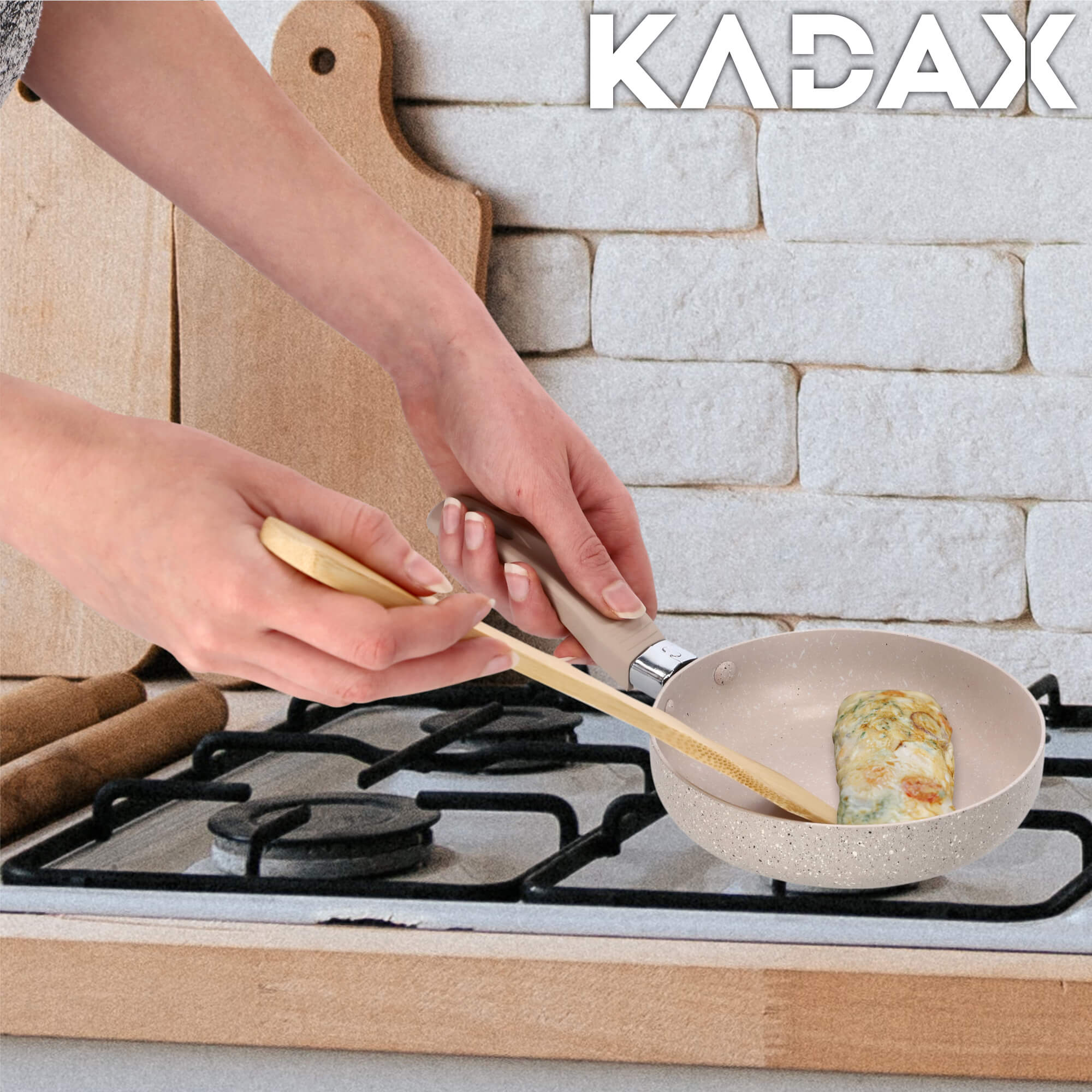 Patelnia z powłoką nieprzywierającą 14 cm