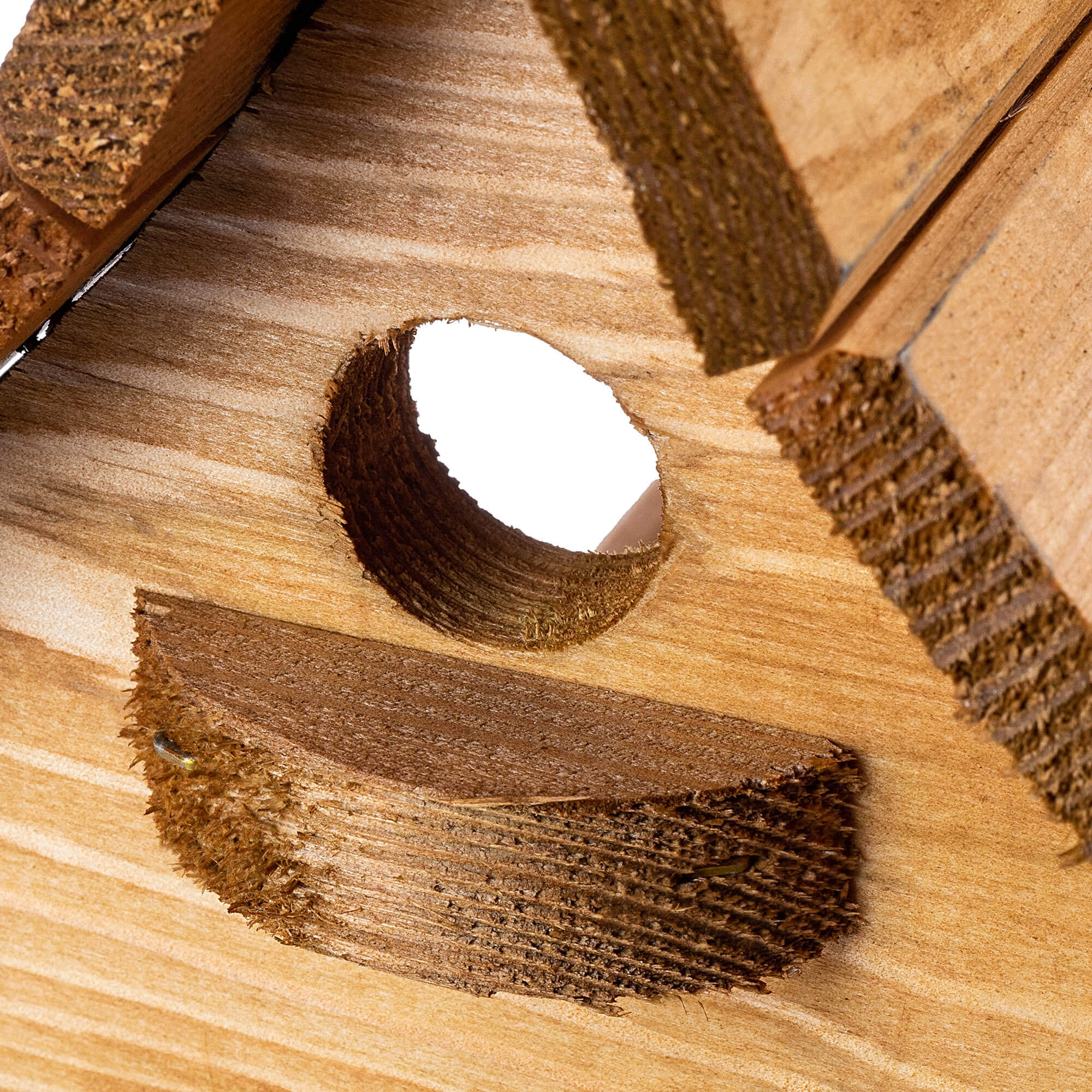 Karmnik dla ptaków Arbis domek 30 x 25 cm naturalny