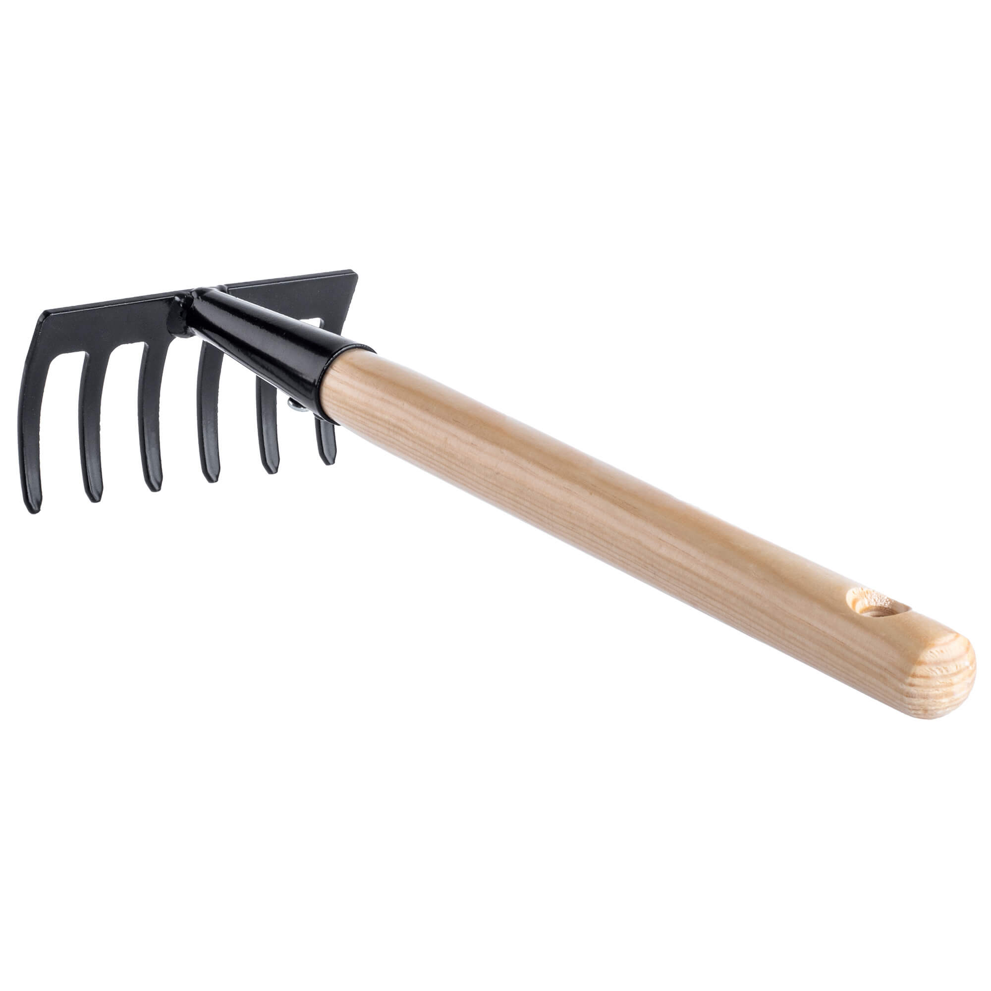 Grabki ogrodowe metalowe Macerine 33 cm, czarne
