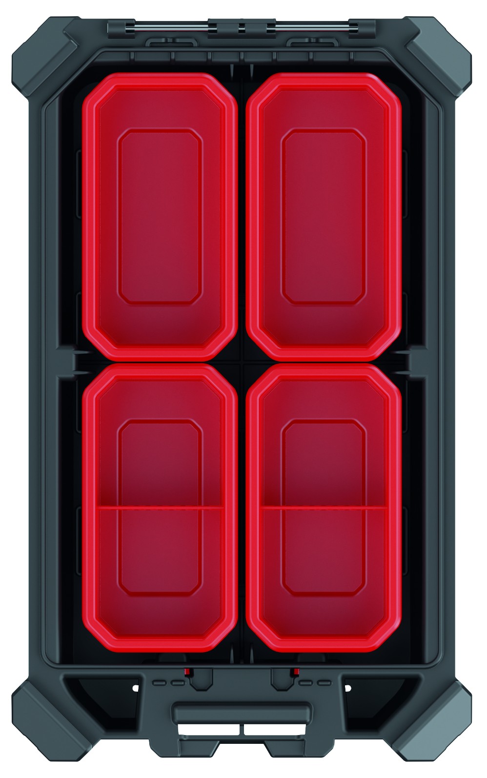 KISTENBERG Organizer narzędziowy MSX 25 niski B - KMX40258B - czarny