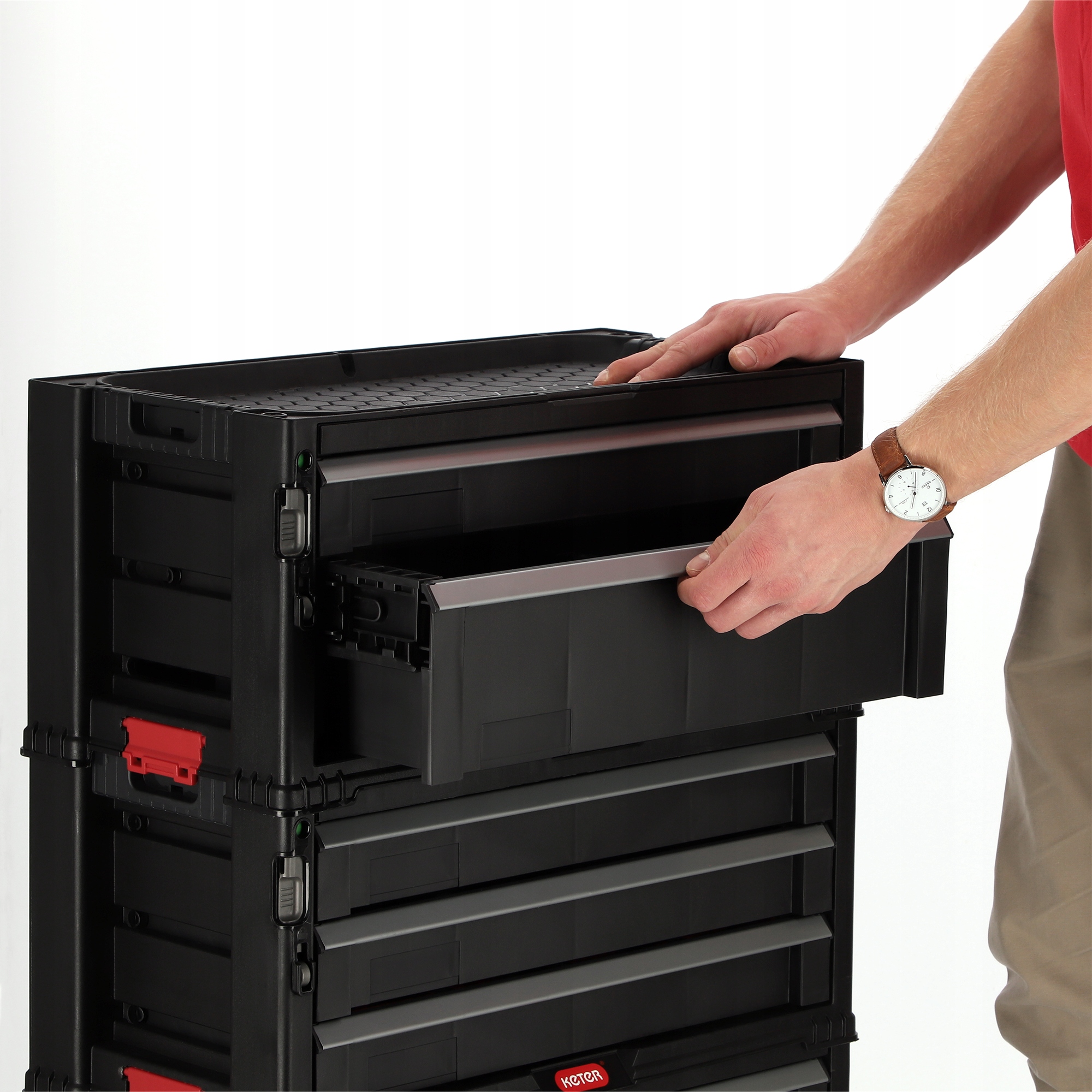 Szafka narzędziowa Keter Tool Chest 55 x 26 cm, czarna