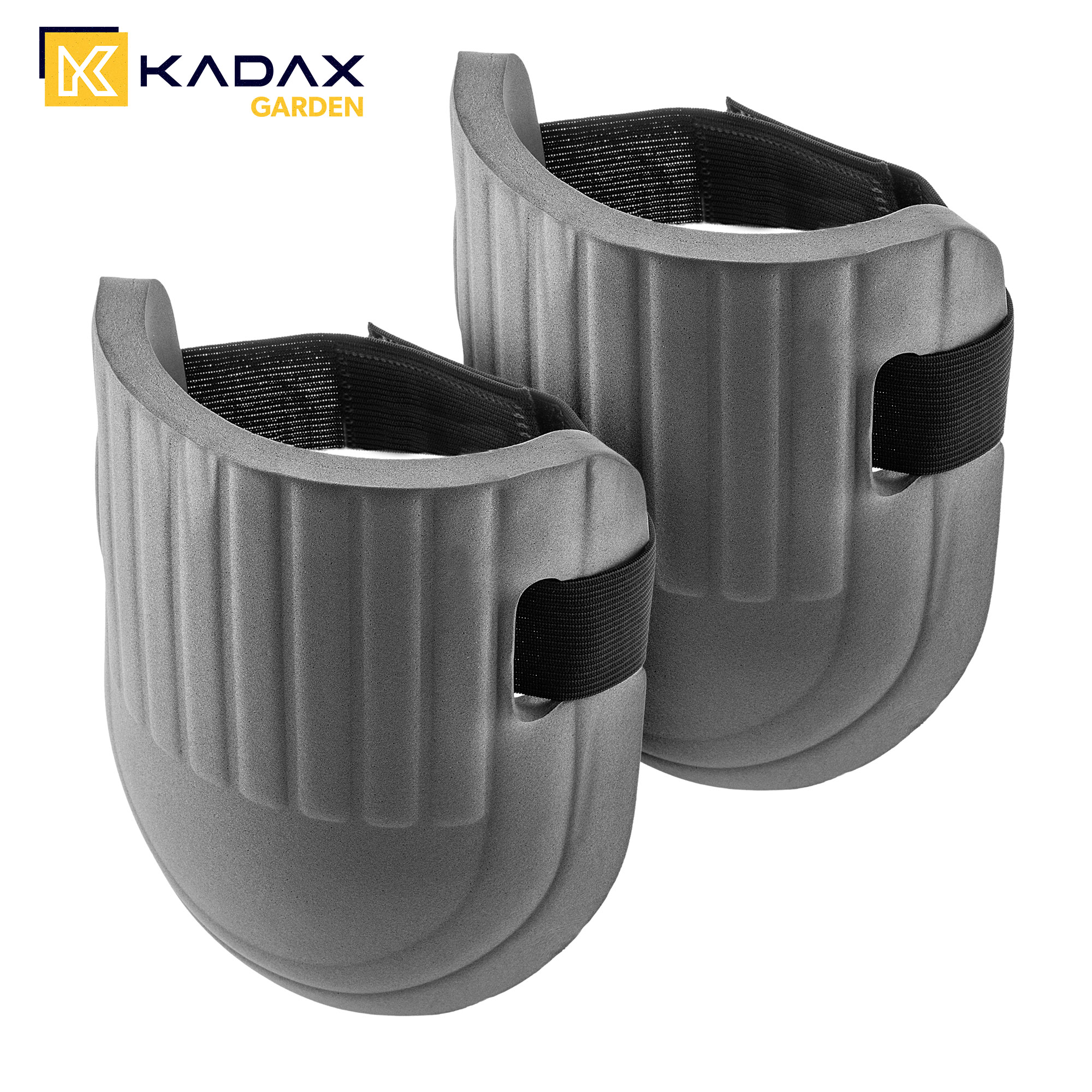 Nakolanniki ogrodowe Rute 18 x 14 cm, szare