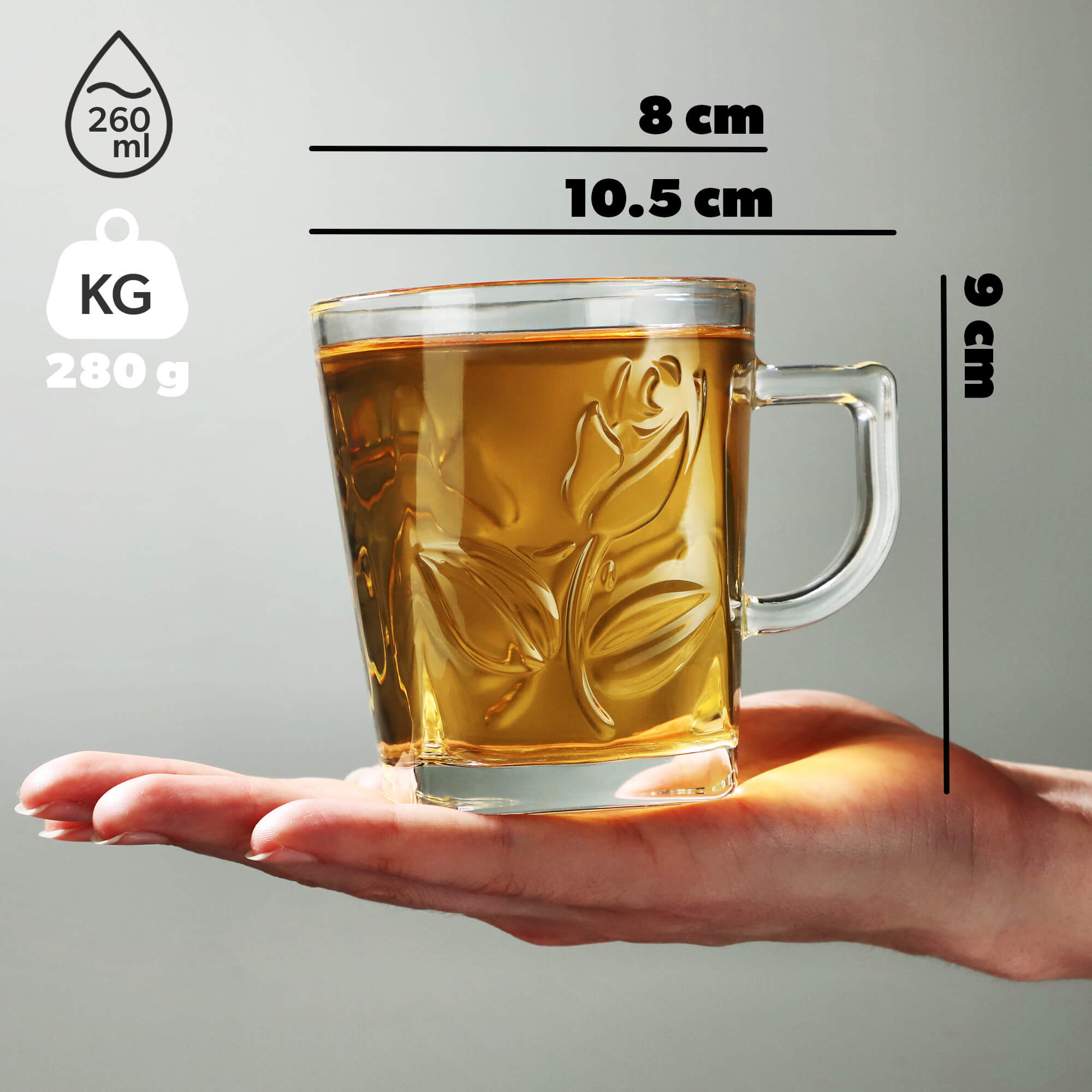 Szklanka Todi 260 ml, 2 szt.