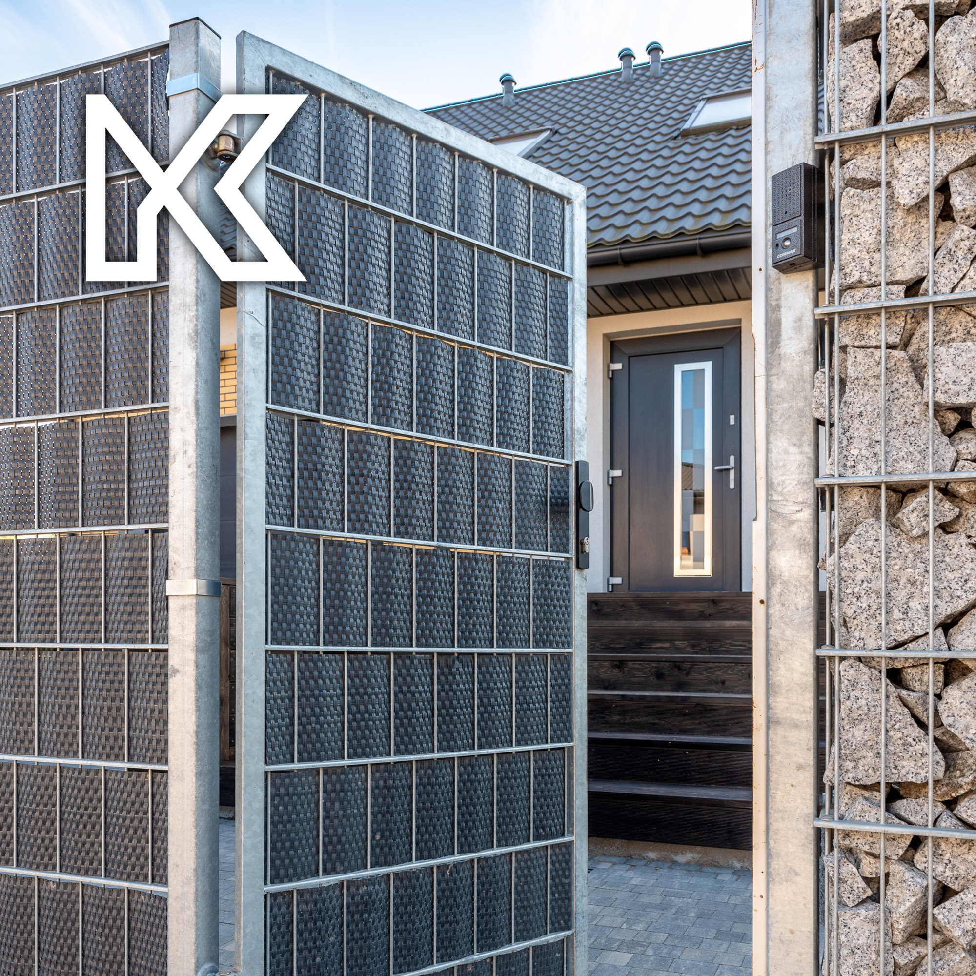 Taśma ogrodzeniowa 19 x 255 cm, zielona