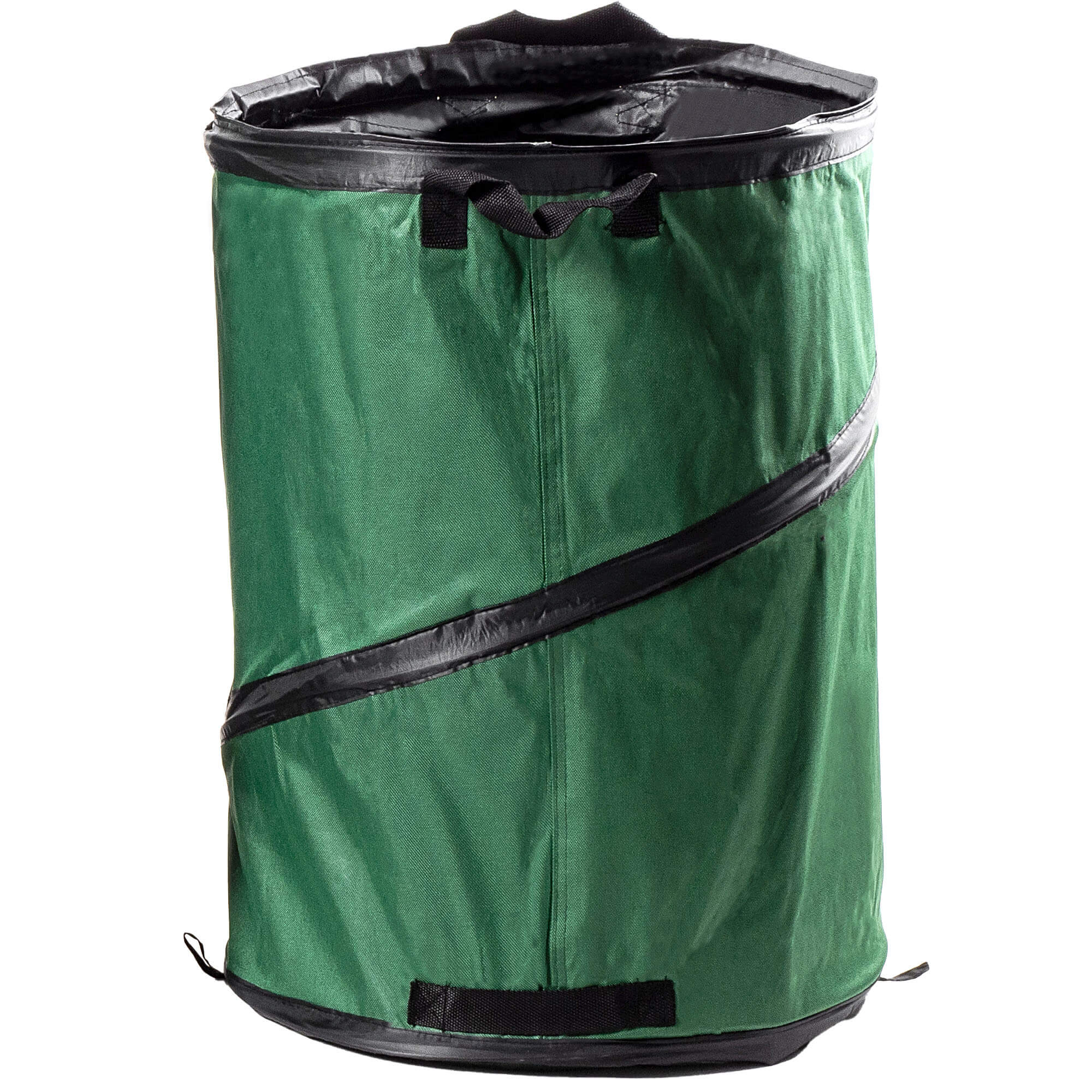 Składany kosz ogrodowy Vermenton 120L zielony