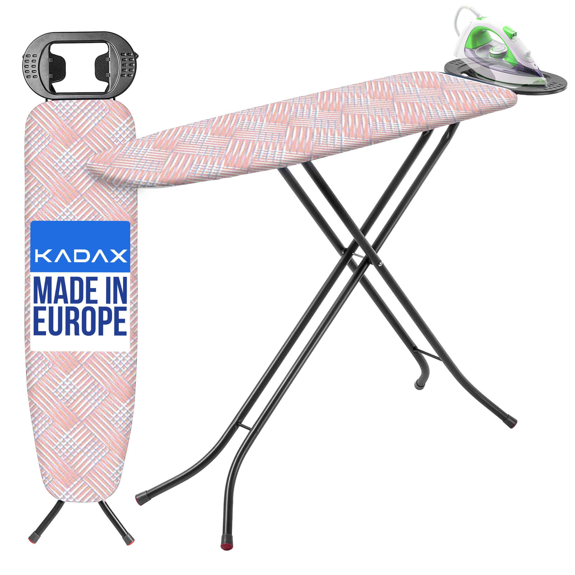 Deska do prasowania z uchwytem Tieni 110x30 cm różowy