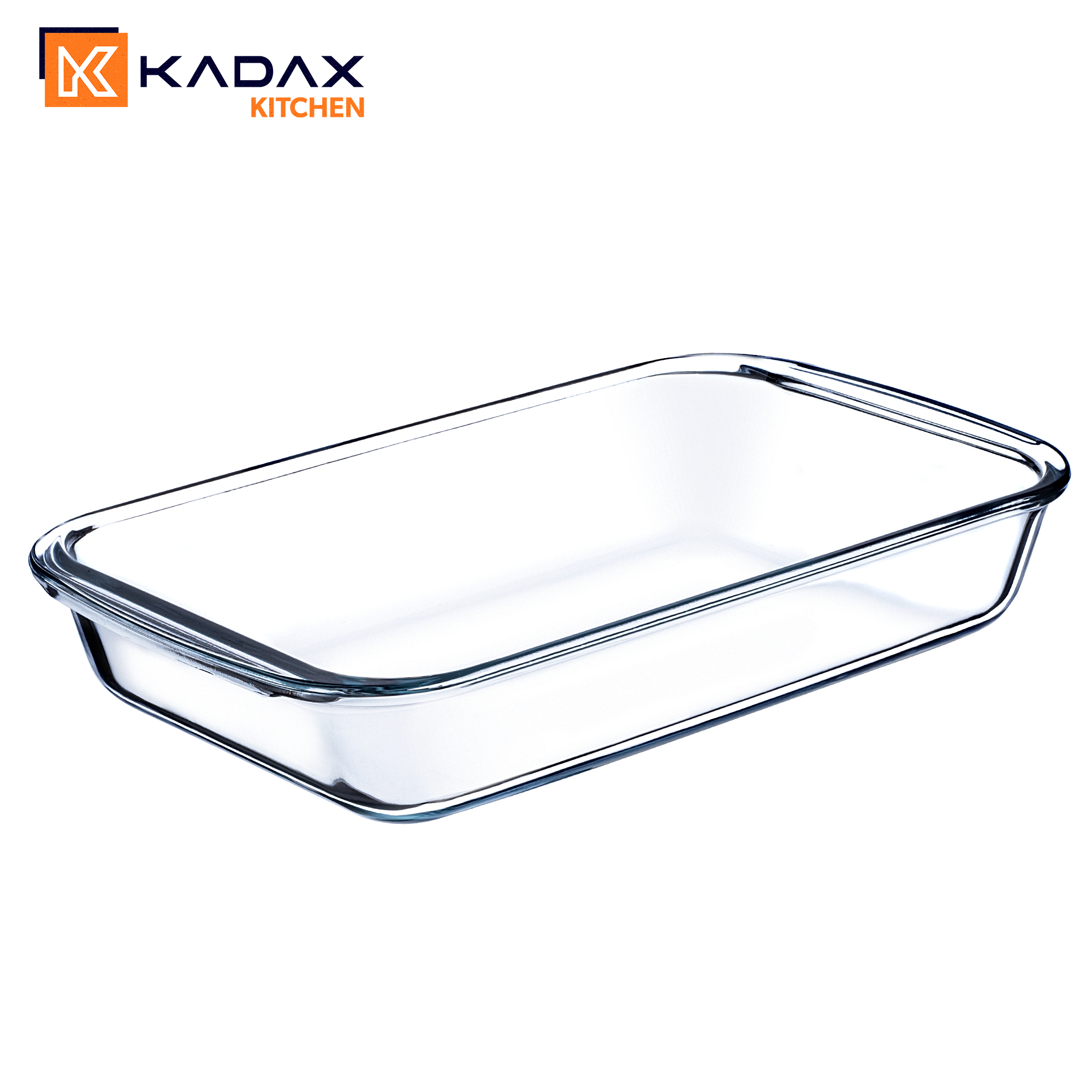 Prostokątne naczynie żaroodporne Crest 1L