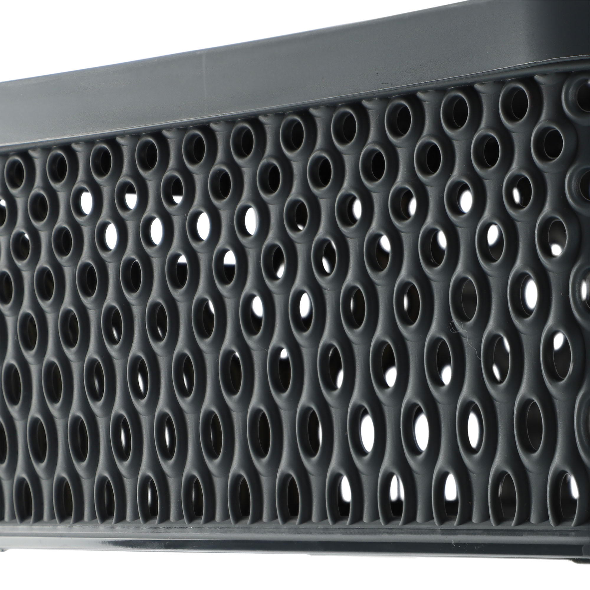 Koszyk z pokrywą do przechowywania Pau 18L szary