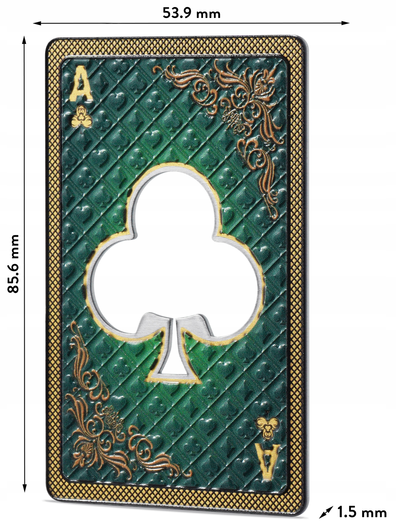 Otwieracz do butelek Lurs 8 cm zielony trefl