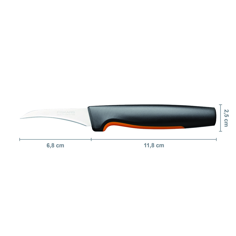 Fiskars 1057545 FF Nóż do skrobania zagięty 7 cm