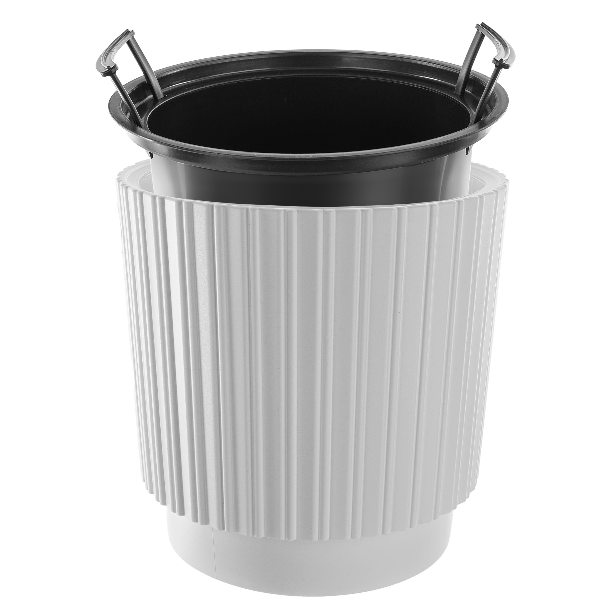 Doniczka na kwiaty Morley 40 cm biała