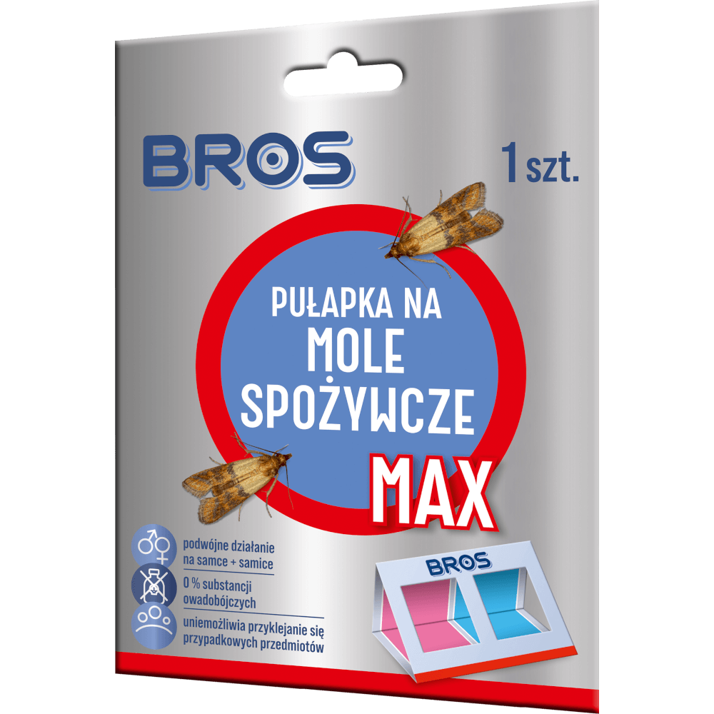 Bros Pułapka na mole spożywcze MAX 1 szt.