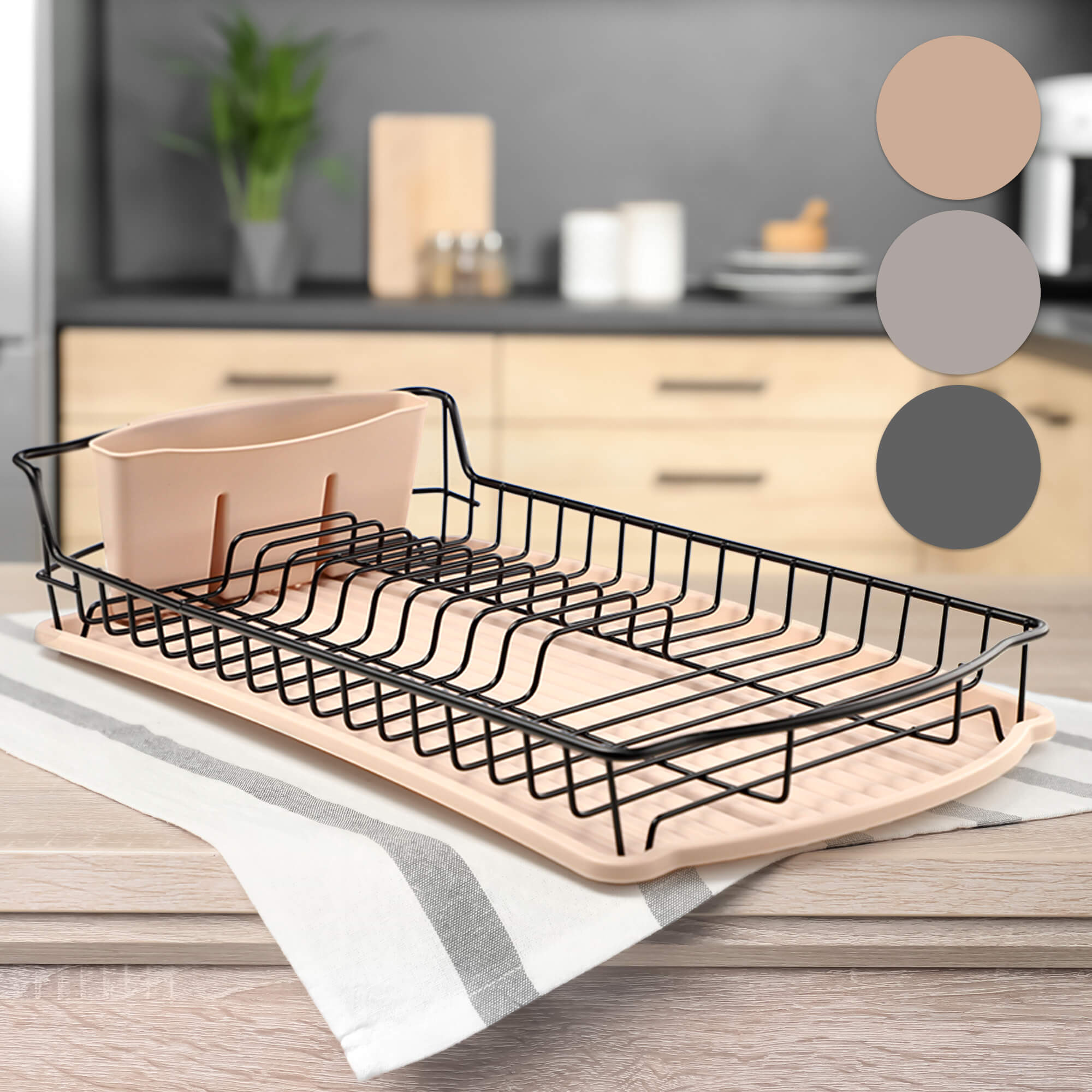 Suszarka do naczyń Tolva, beżowa