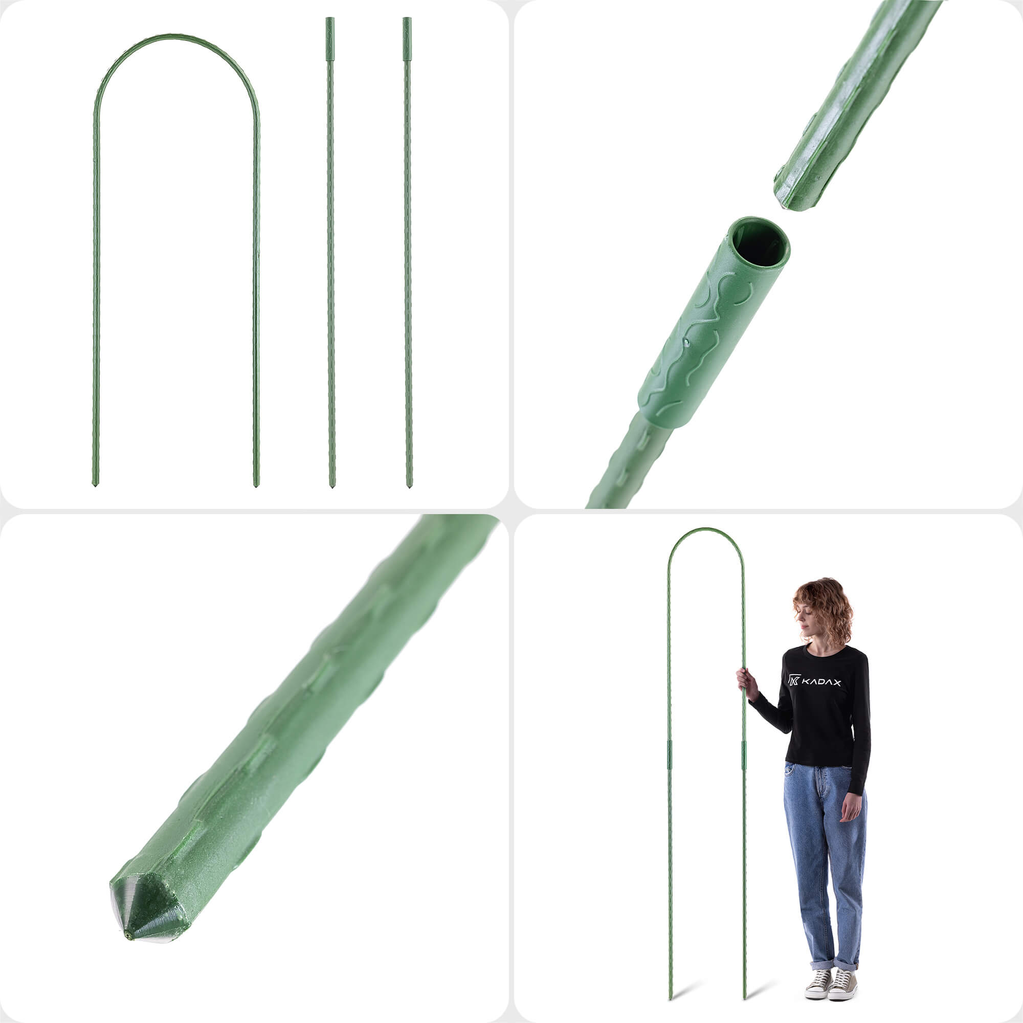 Podpora ogrodowa łukowa Arnage 28 x 180 cm 1 szt.