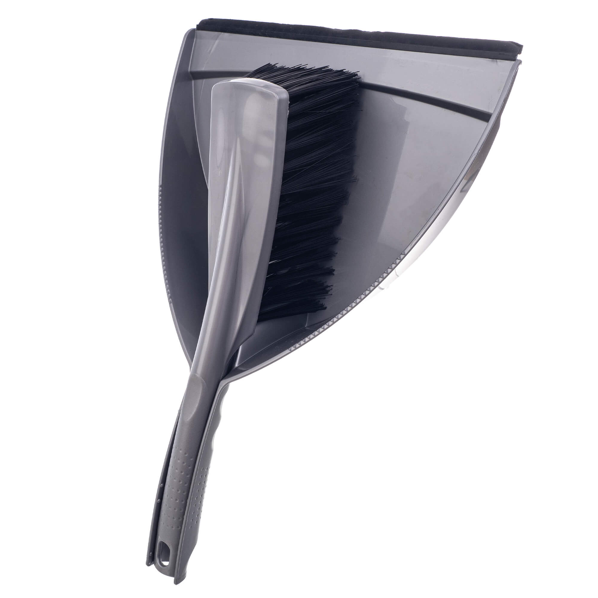 Zmiotka i szufelka Amot 33cm szara