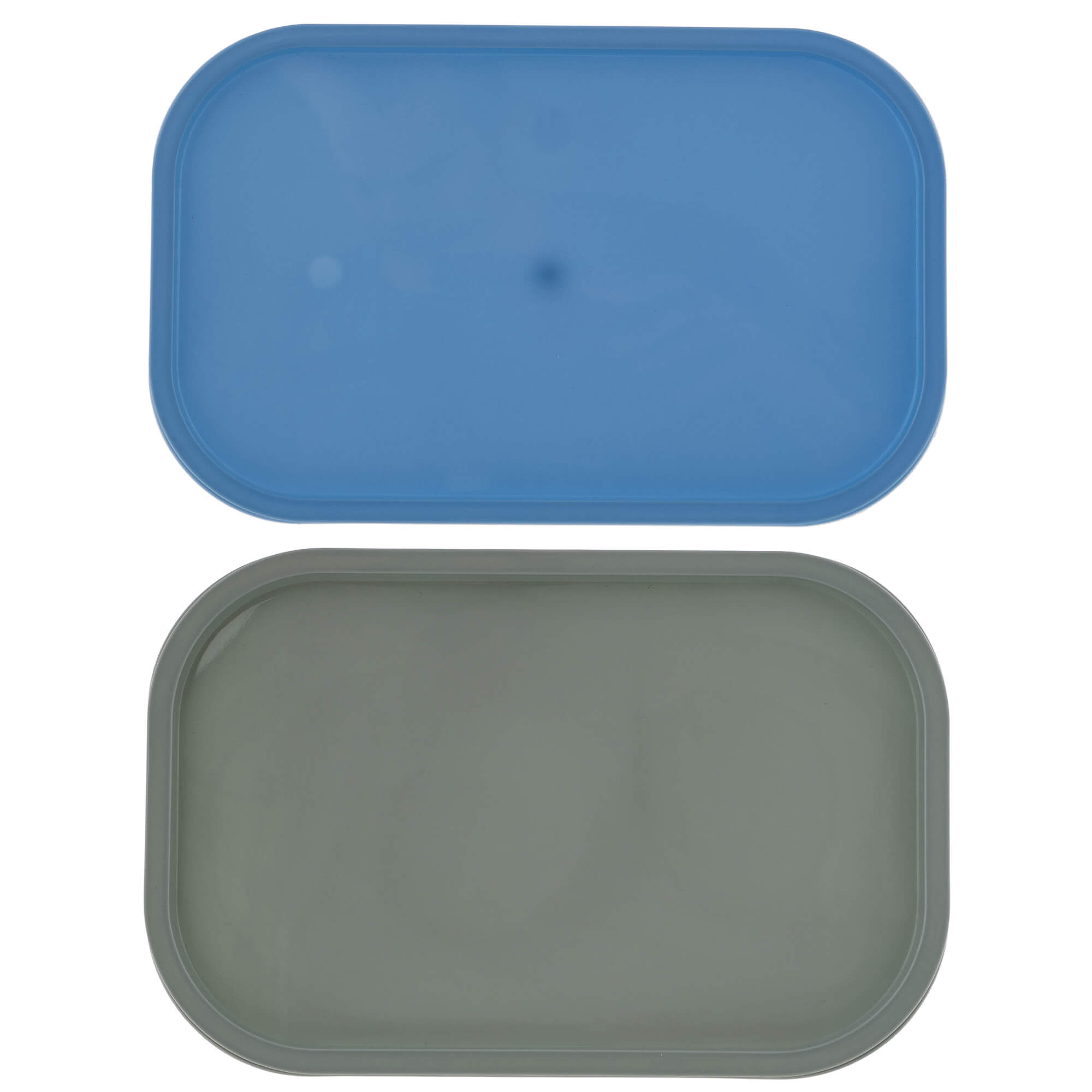 Pojemniki na żywność Reus kwadratowe 5szt, niebieskie