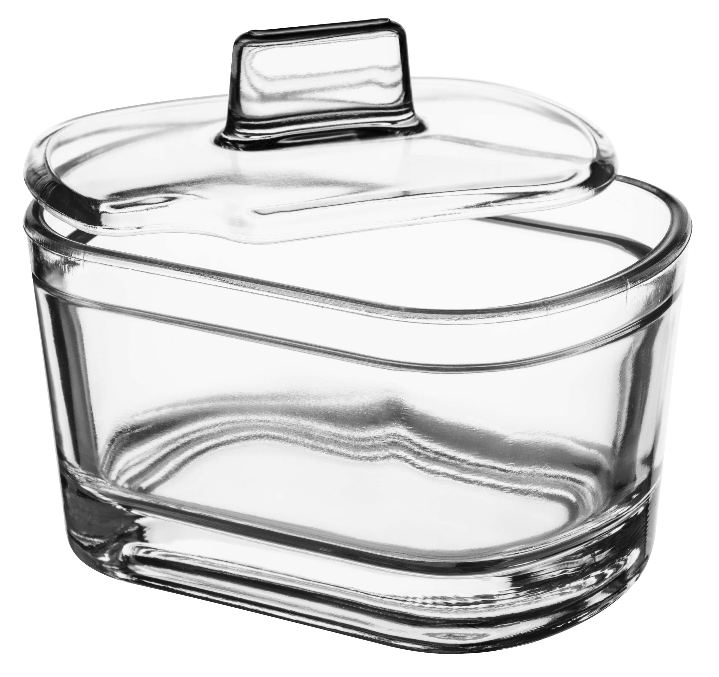 Cukiernica szklana z pokrywką Riano