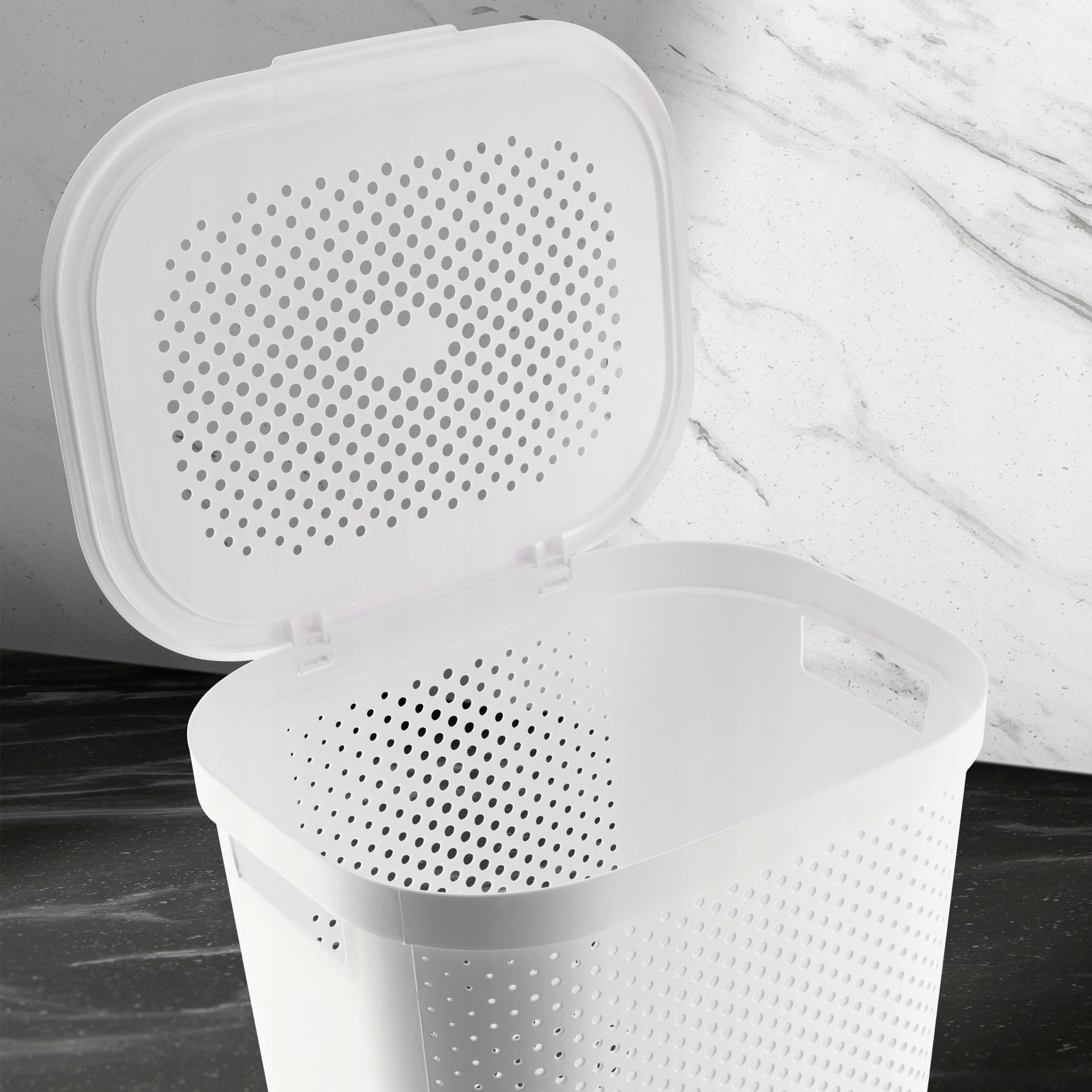 Kosze z pokrywą Curver Infinity 60L mix kolorów, 2szt.