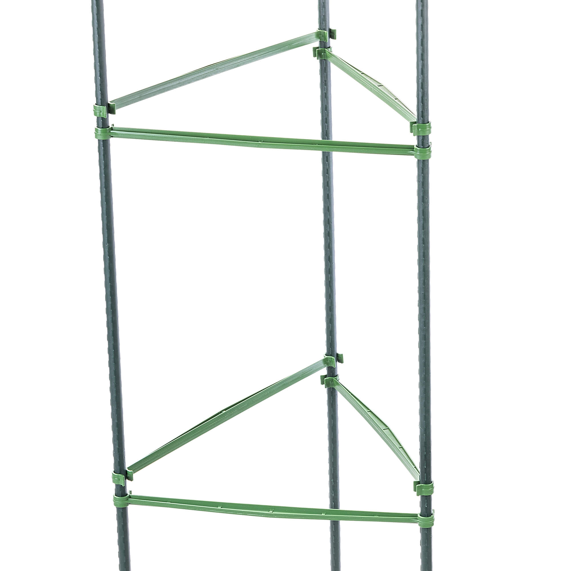 Łączniki do tyczek Roynac 11 mm zielone 100 szt.