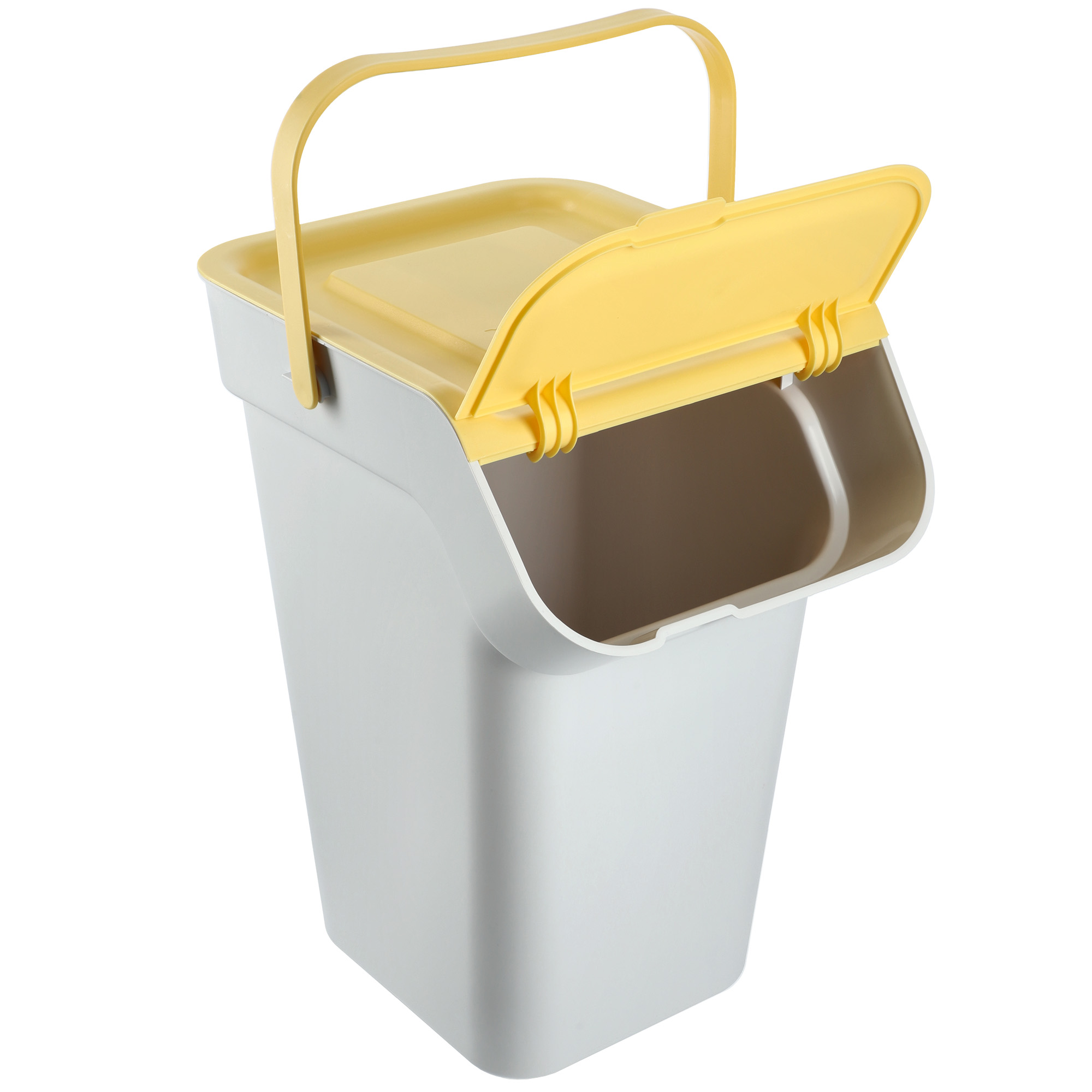 Zestaw koszy na śmieci Pagney 4x25L popiel