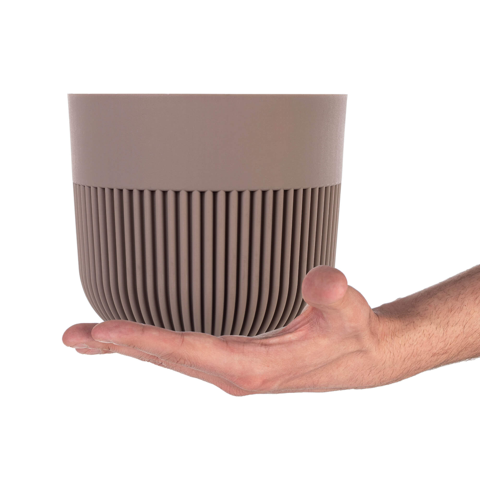 Doniczka osłonka Ornon 15 cm beż