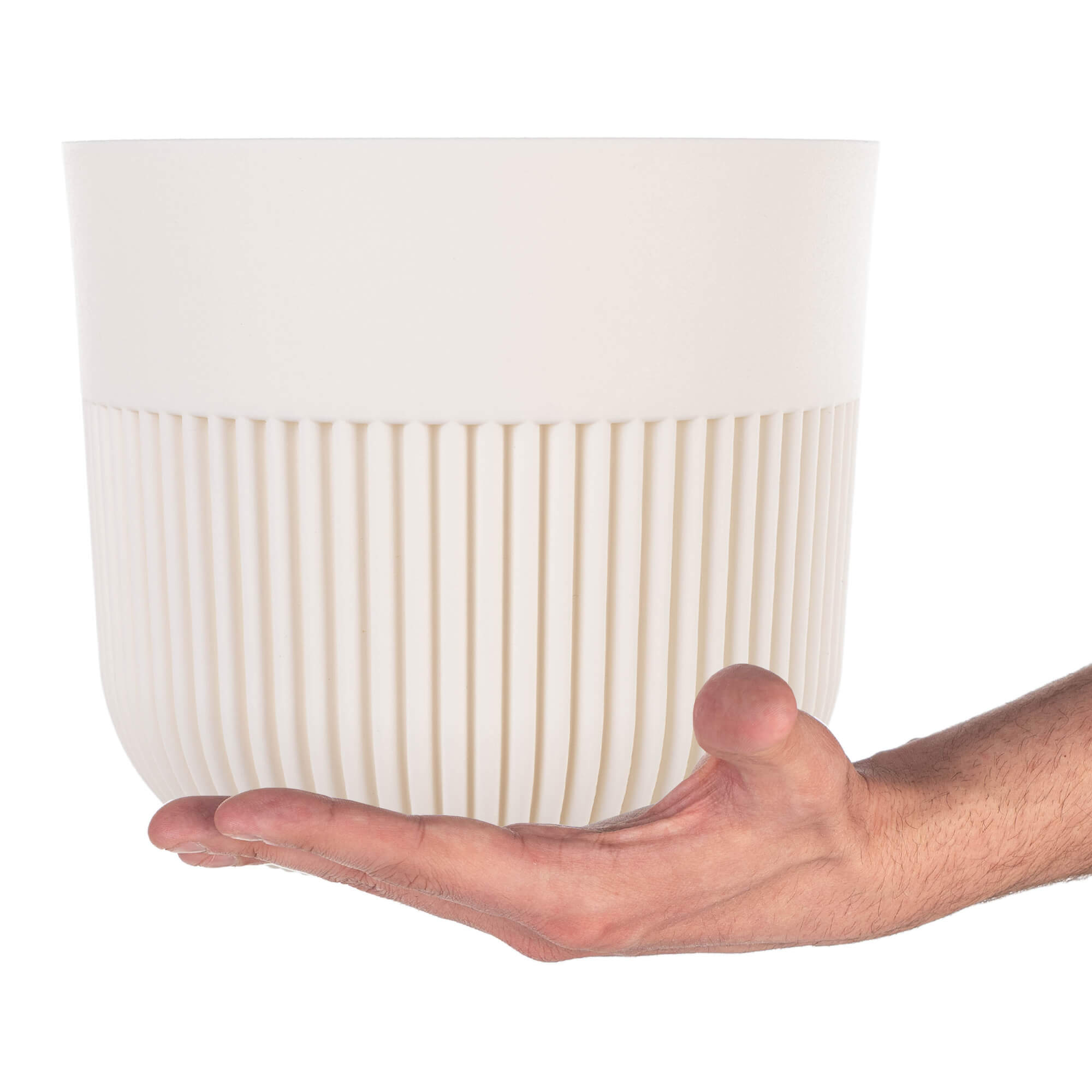 Doniczka osłonka Ornon 19 cm ekri